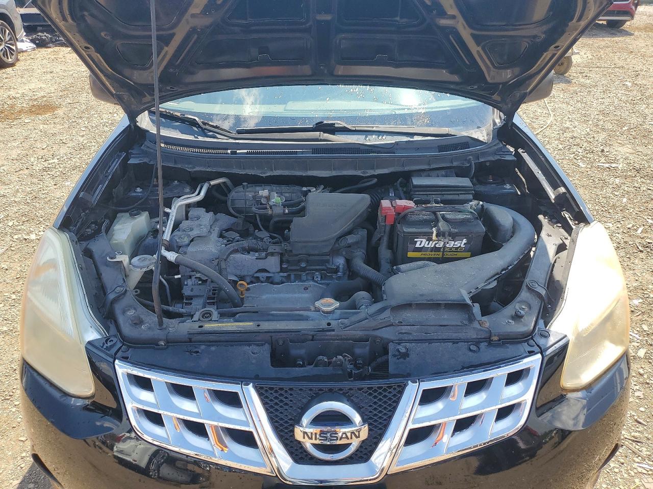 2012 Nissan Rogue S Black vin: JN8AS5MV5CW415886