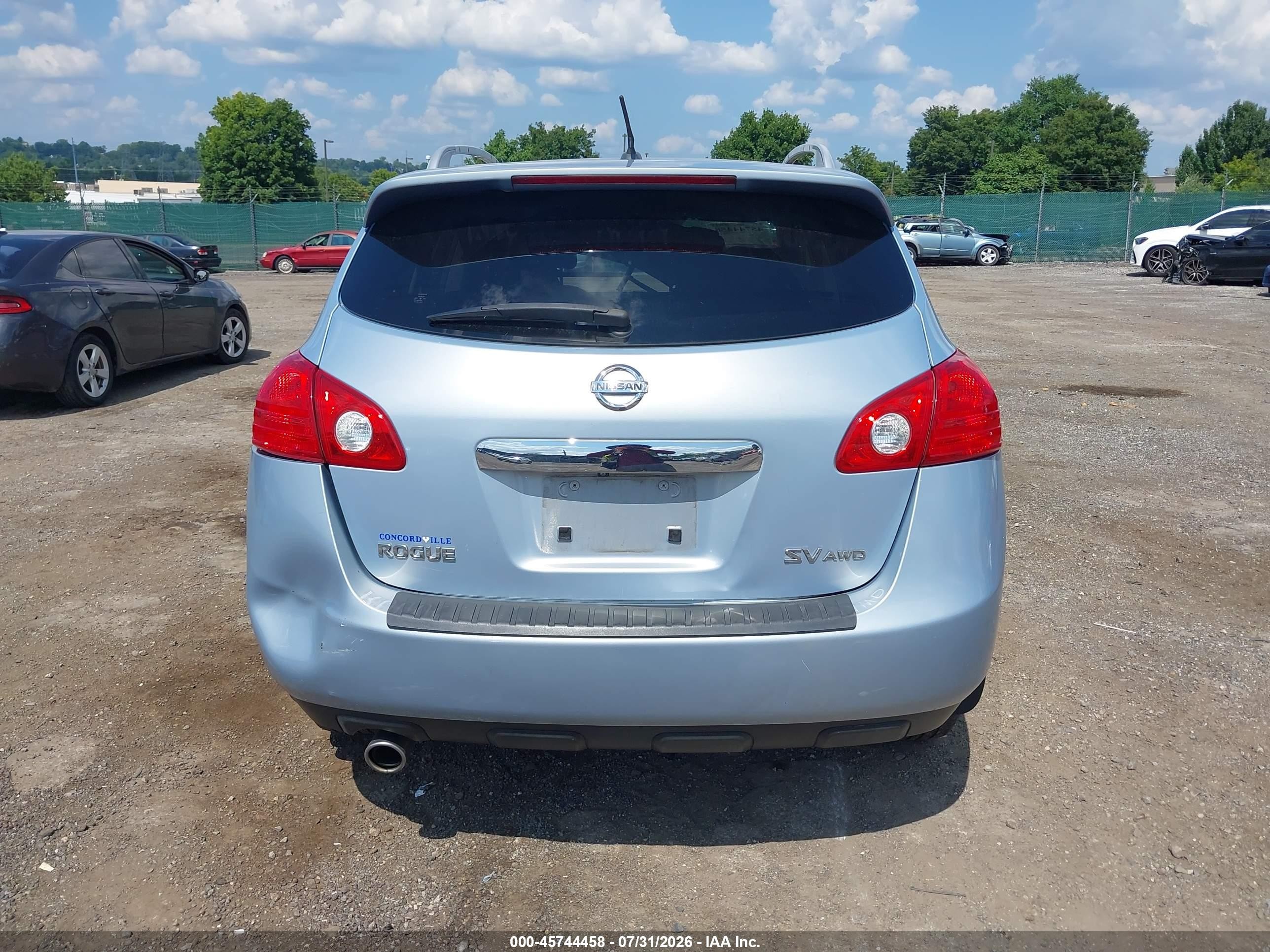 2012 Nissan Rogue Sv Silver vin: JN8AS5MV5CW417847