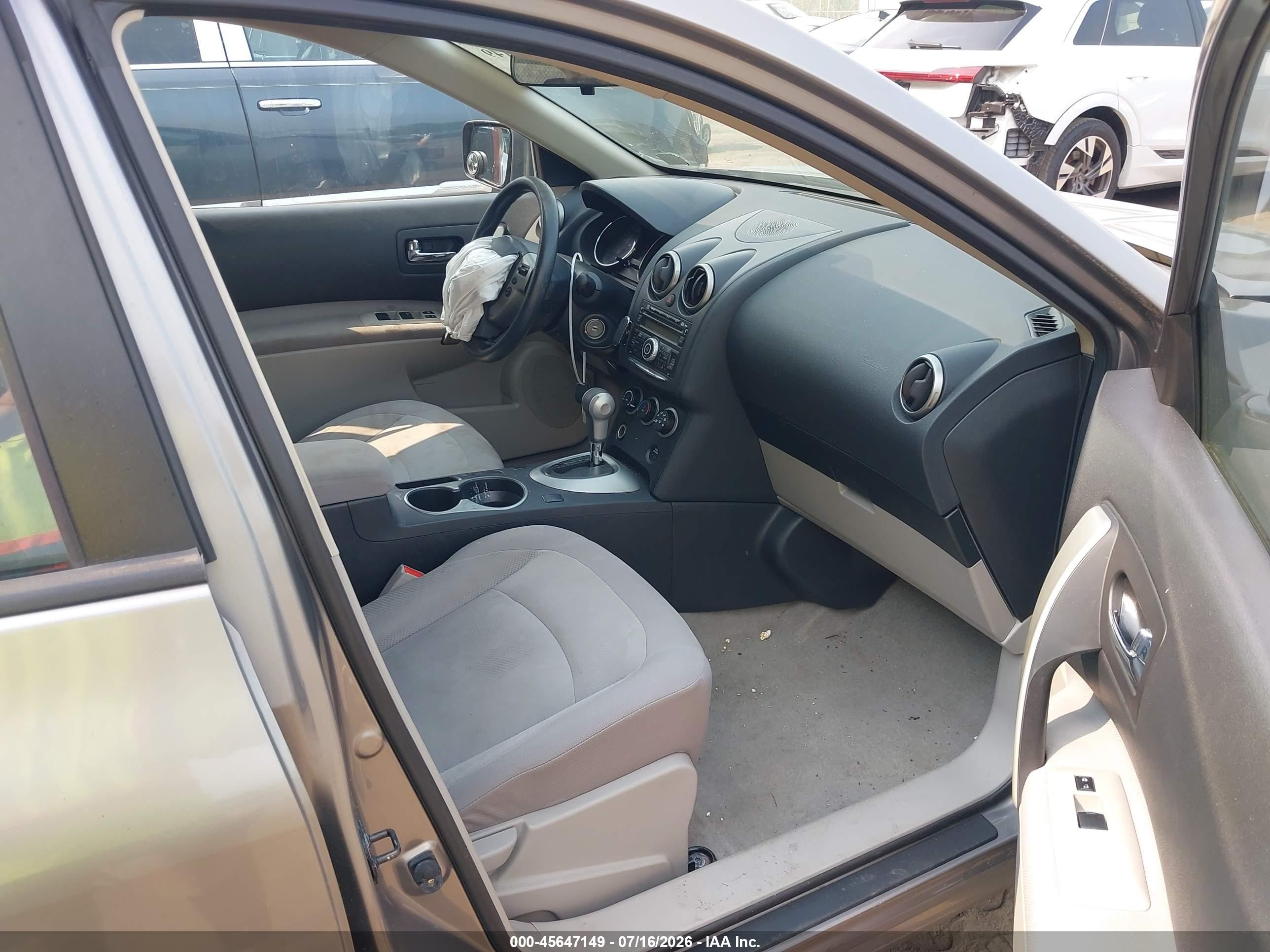 2012 Nissan Rogue S Gray vin: JN8AS5MV5CW420750