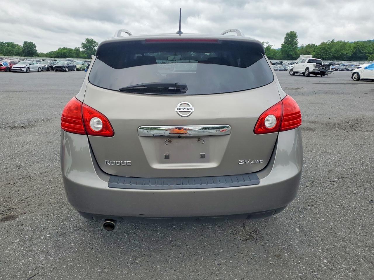 2012 Nissan Rogue Beige vin: JN8AS5MV5CW707795