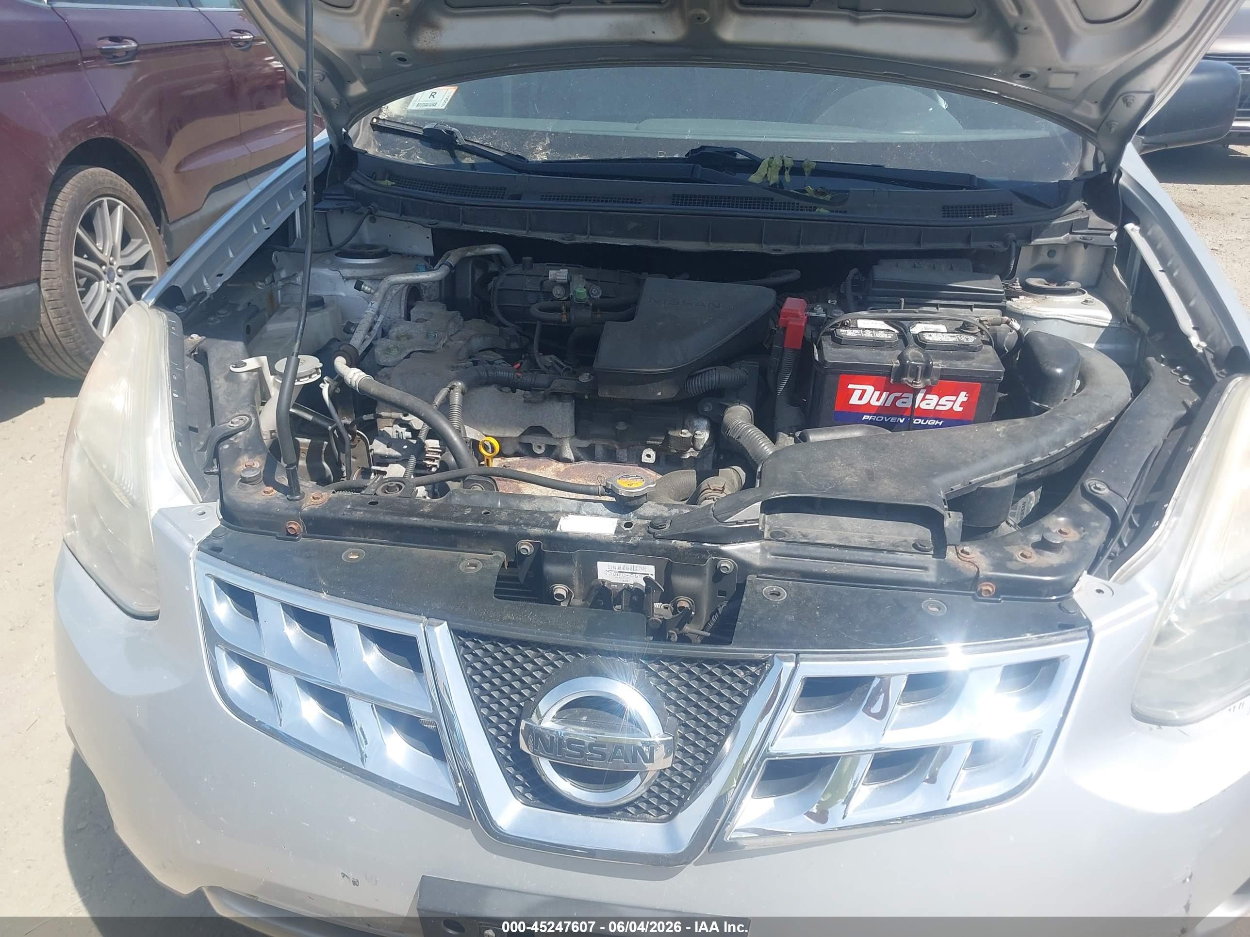 2012 Nissan Rogue S Silver vin: JN8AS5MV5CW709952