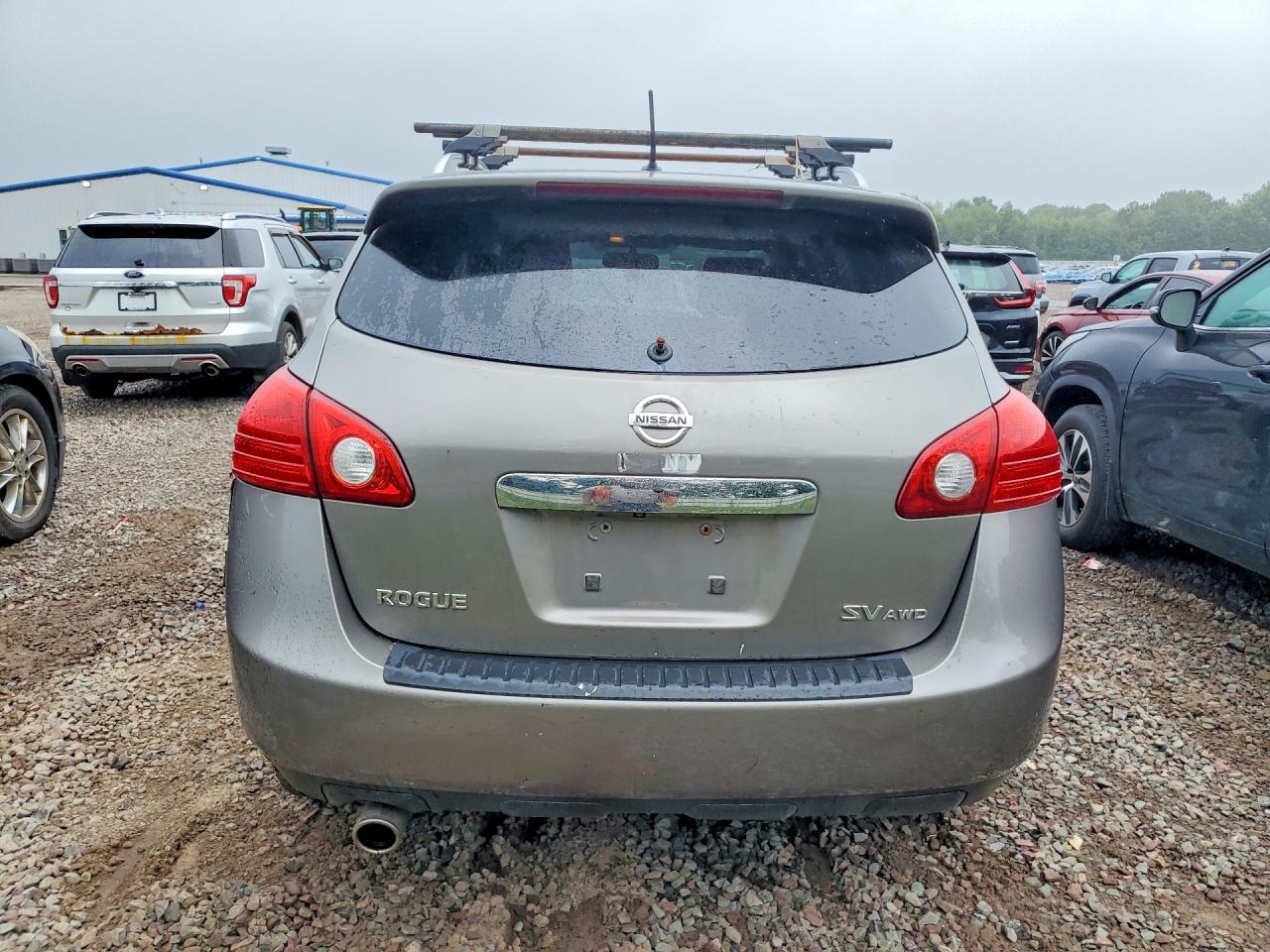 2012 Nissan Rogue S Silver vin: JN8AS5MV5CW712429