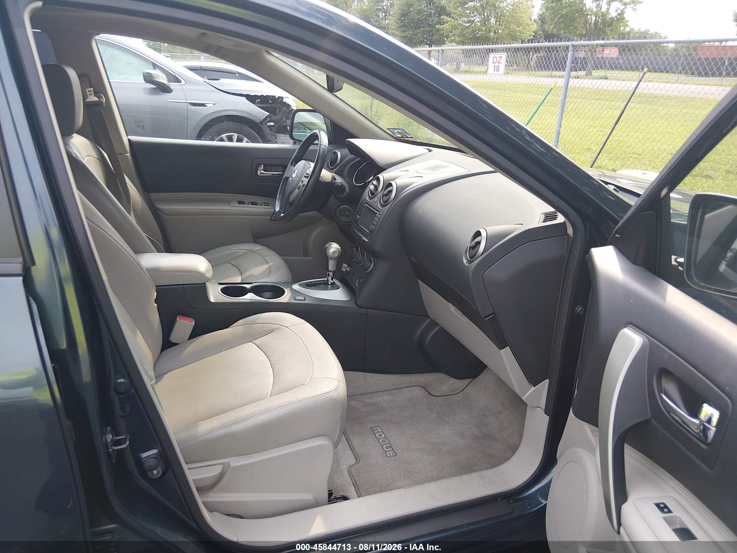 2013 Nissan Rogue Sv W/sl Pkg Blue vin: JN8AS5MV5DW104749