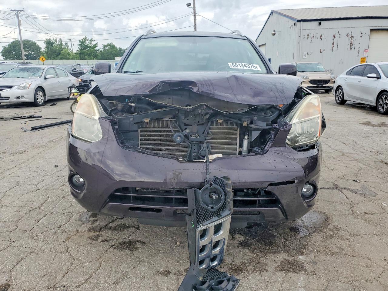 2013 Nissan Rogue S Purple vin: JN8AS5MV5DW106100