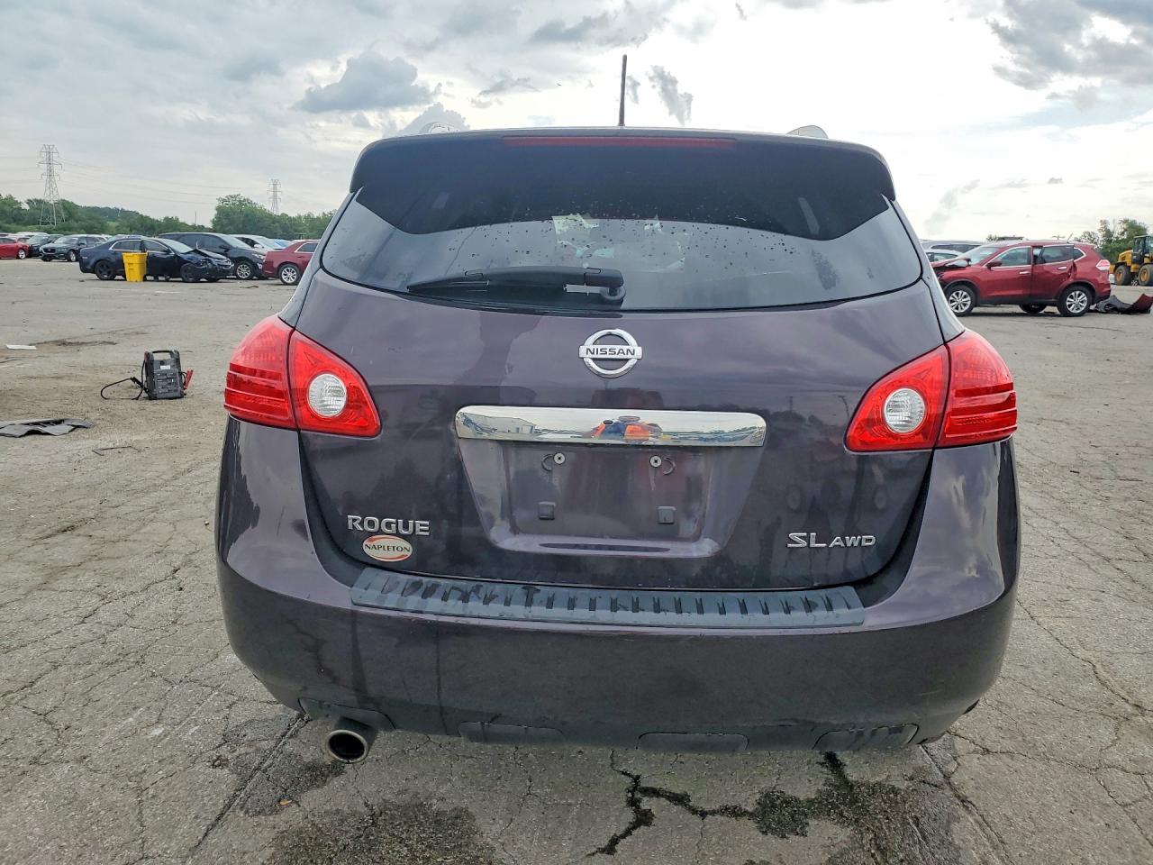 2013 Nissan Rogue S Purple vin: JN8AS5MV5DW106100