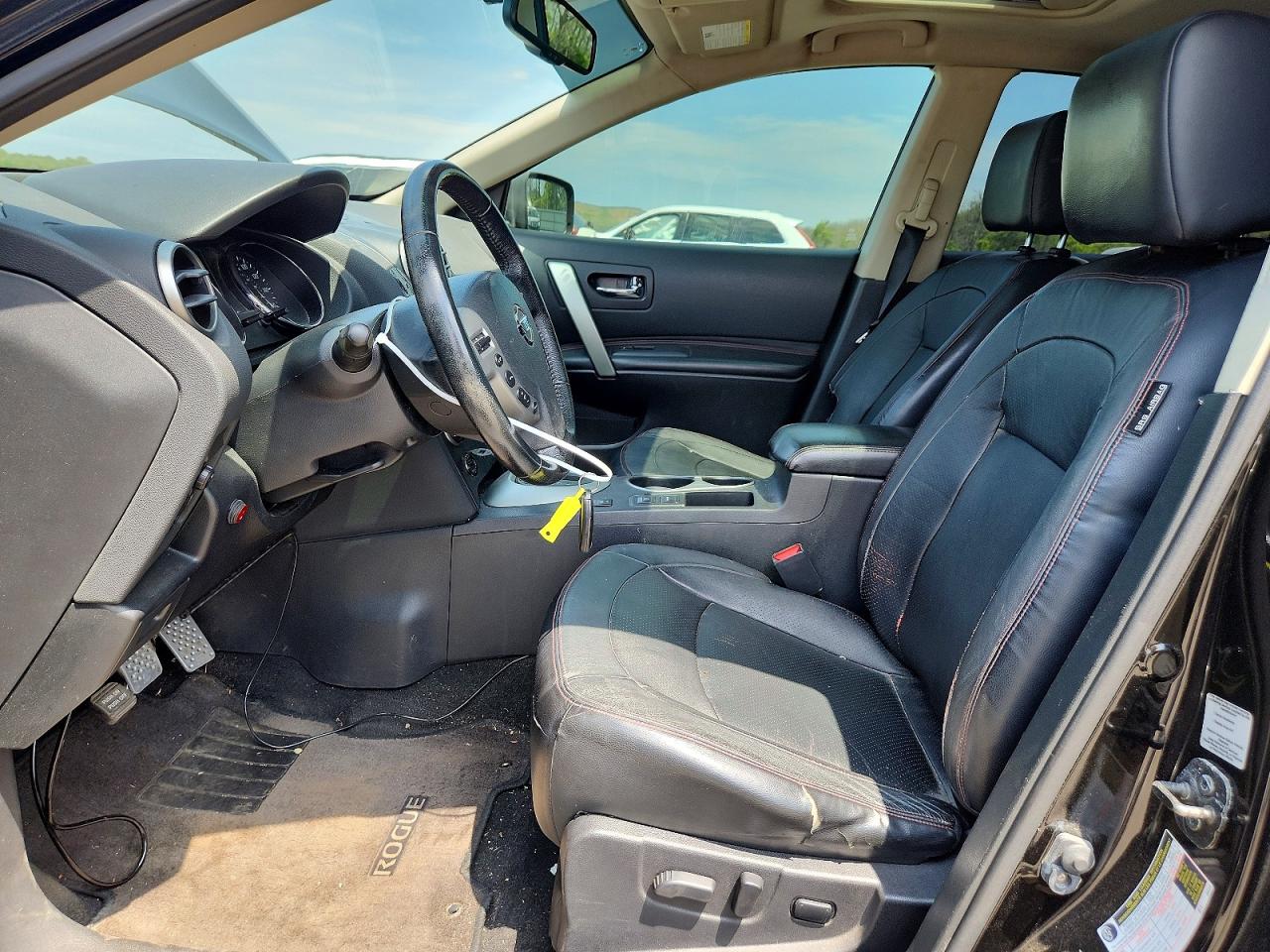 2013 Nissan Rogue S Черный vin: JN8AS5MV5DW109868