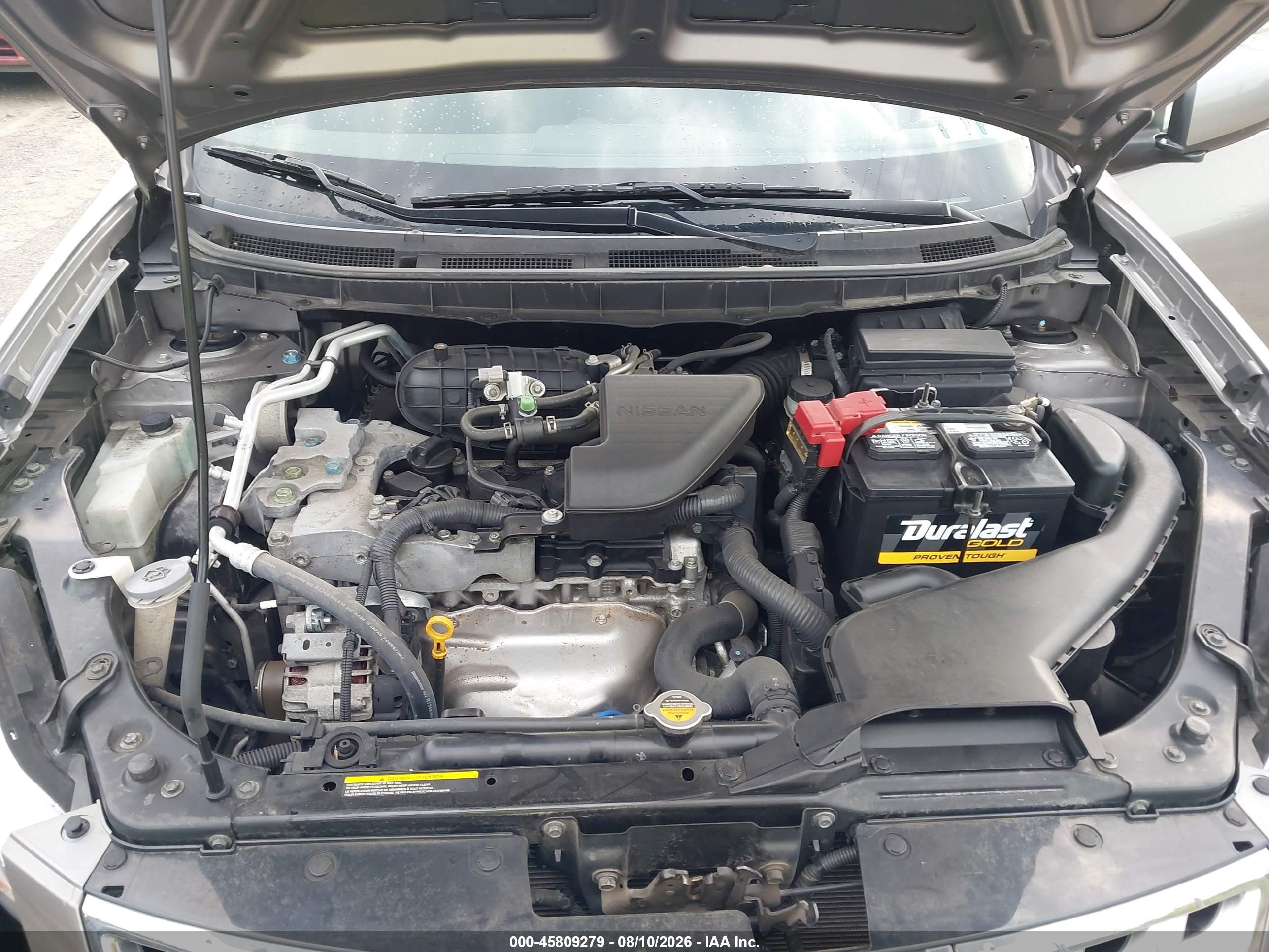 2013 Nissan Rogue S Silver vin: JN8AS5MV5DW110910