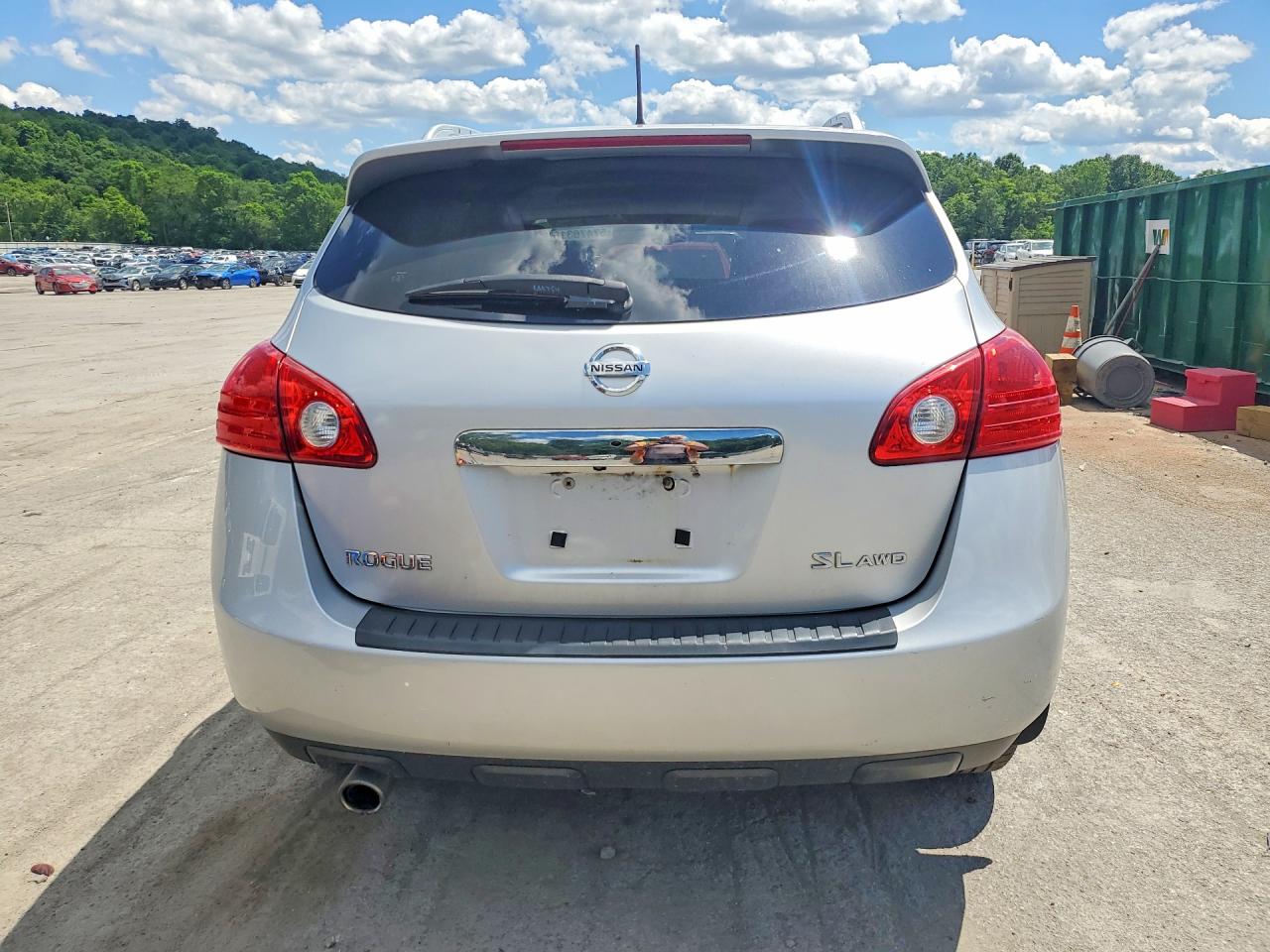 2013 Nissan Rogue S Silver vin: JN8AS5MV5DW122362