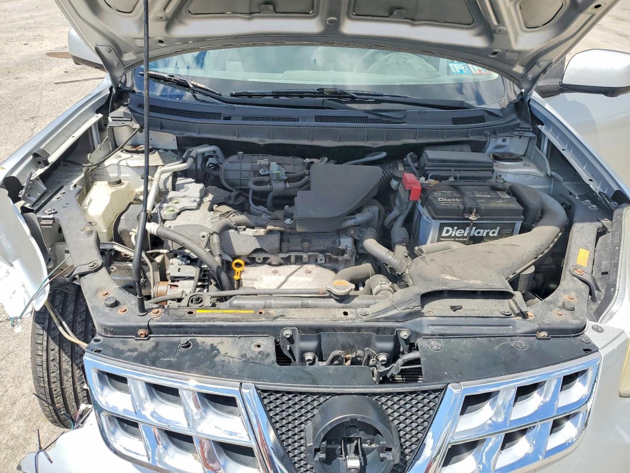 2013 Nissan Rogue S Silver vin: JN8AS5MV5DW122362