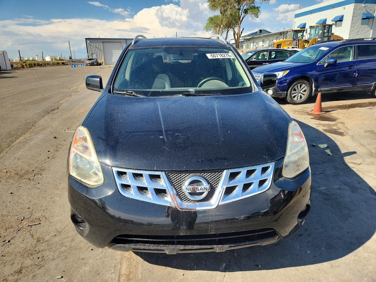 2013 Nissan Rogue S Черный vin: JN8AS5MV5DW123916