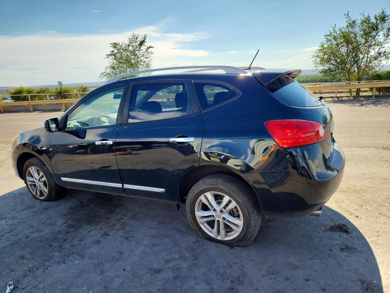 2013 Nissan Rogue S Черный vin: JN8AS5MV5DW123916
