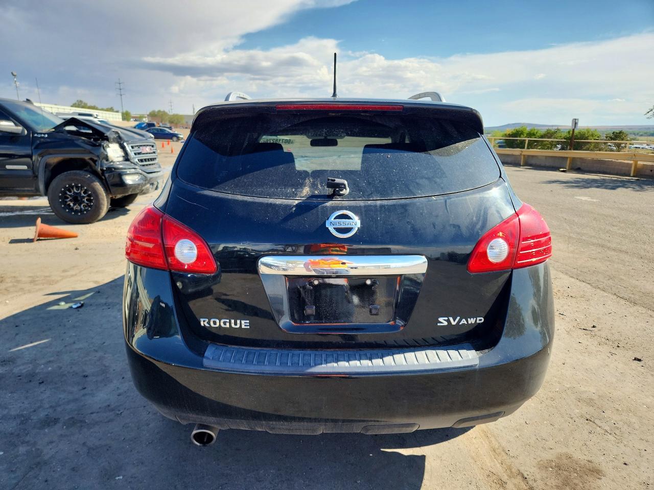 2013 Nissan Rogue S Черный vin: JN8AS5MV5DW123916