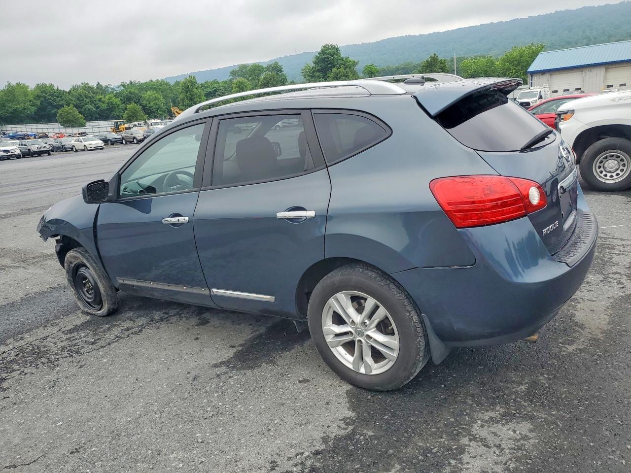 2013 Nissan Rogue S Blue vin: JN8AS5MV5DW134365