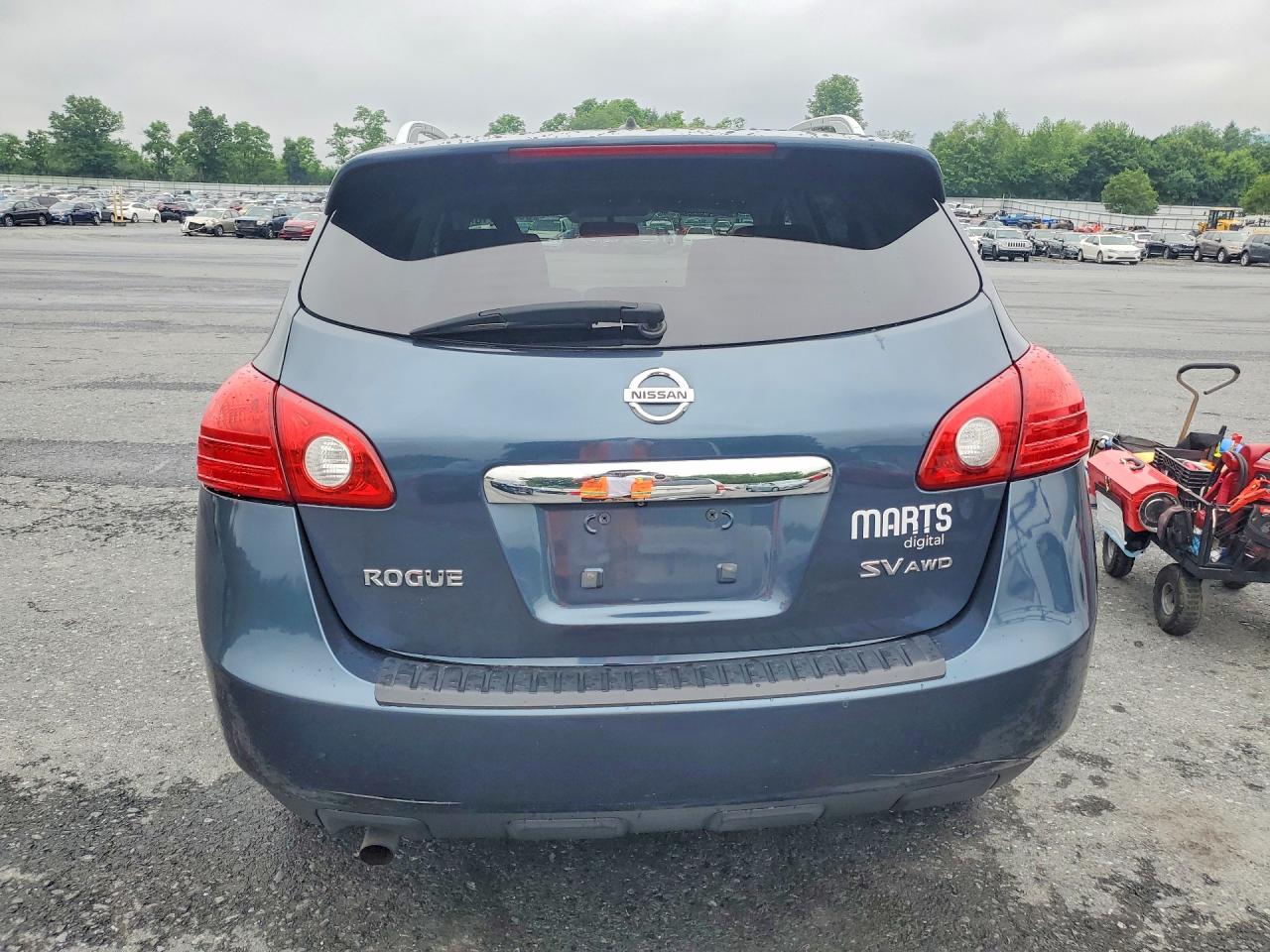 2013 Nissan Rogue S Blue vin: JN8AS5MV5DW134365