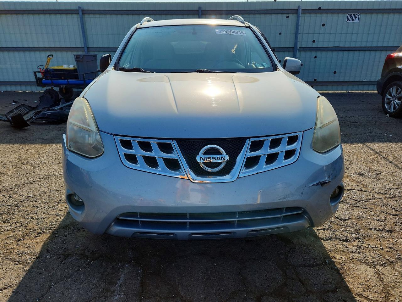 2013 Nissan Rogue S Silver vin: JN8AS5MV5DW139002