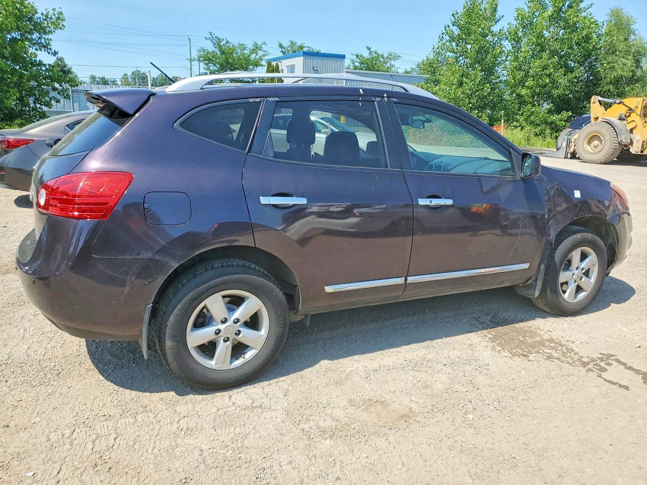 2013 Nissan Rogue S Purple vin: JN8AS5MV5DW142627