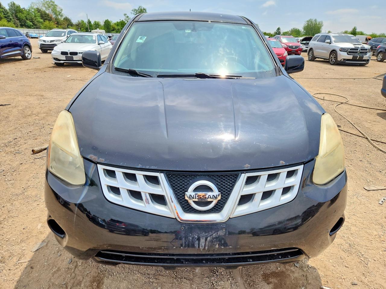 2013 Nissan Rogue S Black vin: JN8AS5MV5DW146144