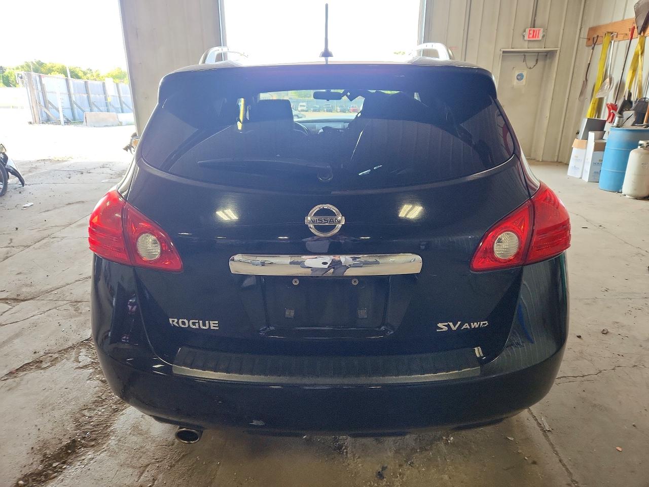 2013 Nissan Rogue S Black vin: JN8AS5MV5DW600831