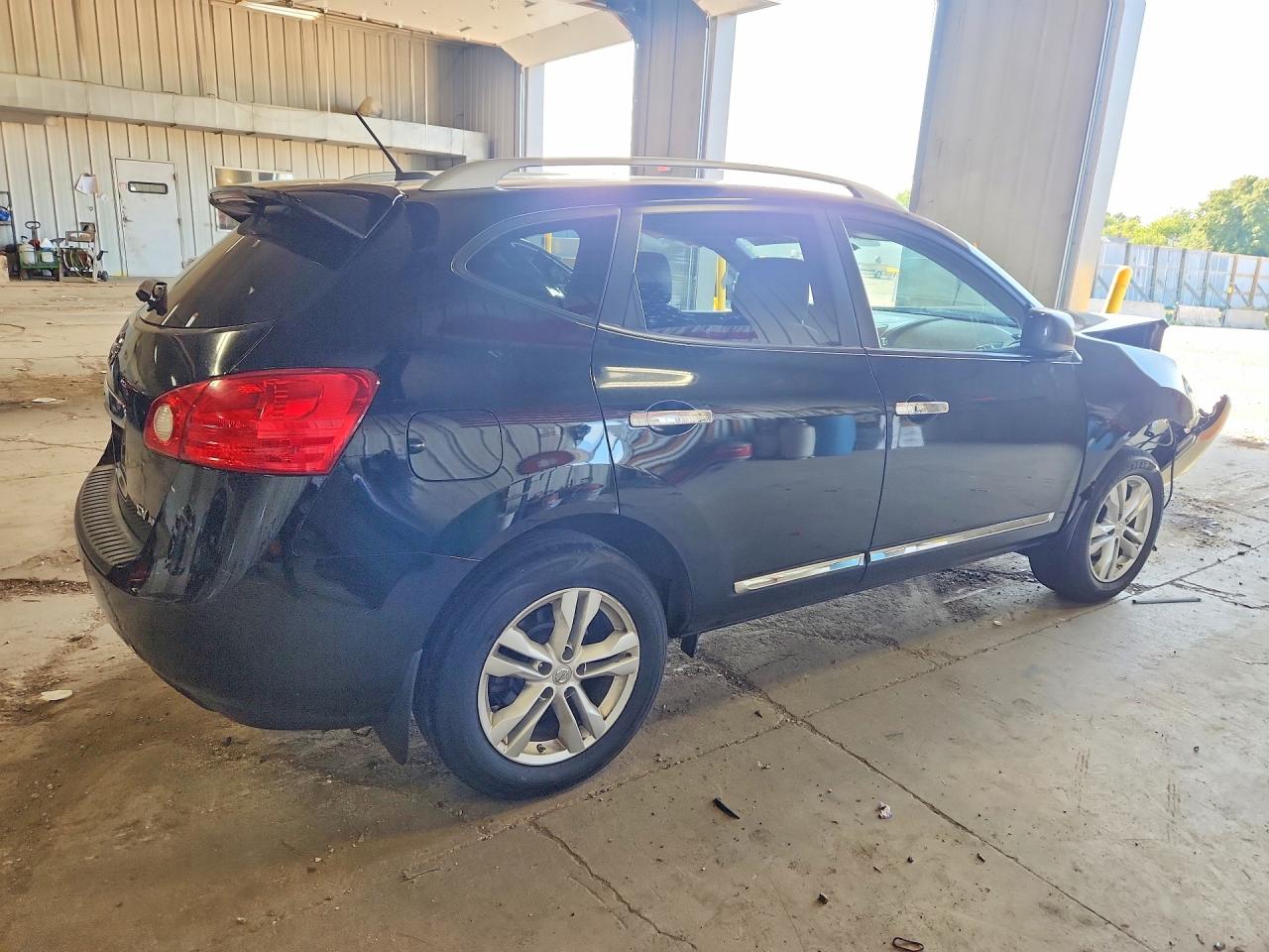 2013 Nissan Rogue S Black vin: JN8AS5MV5DW600831