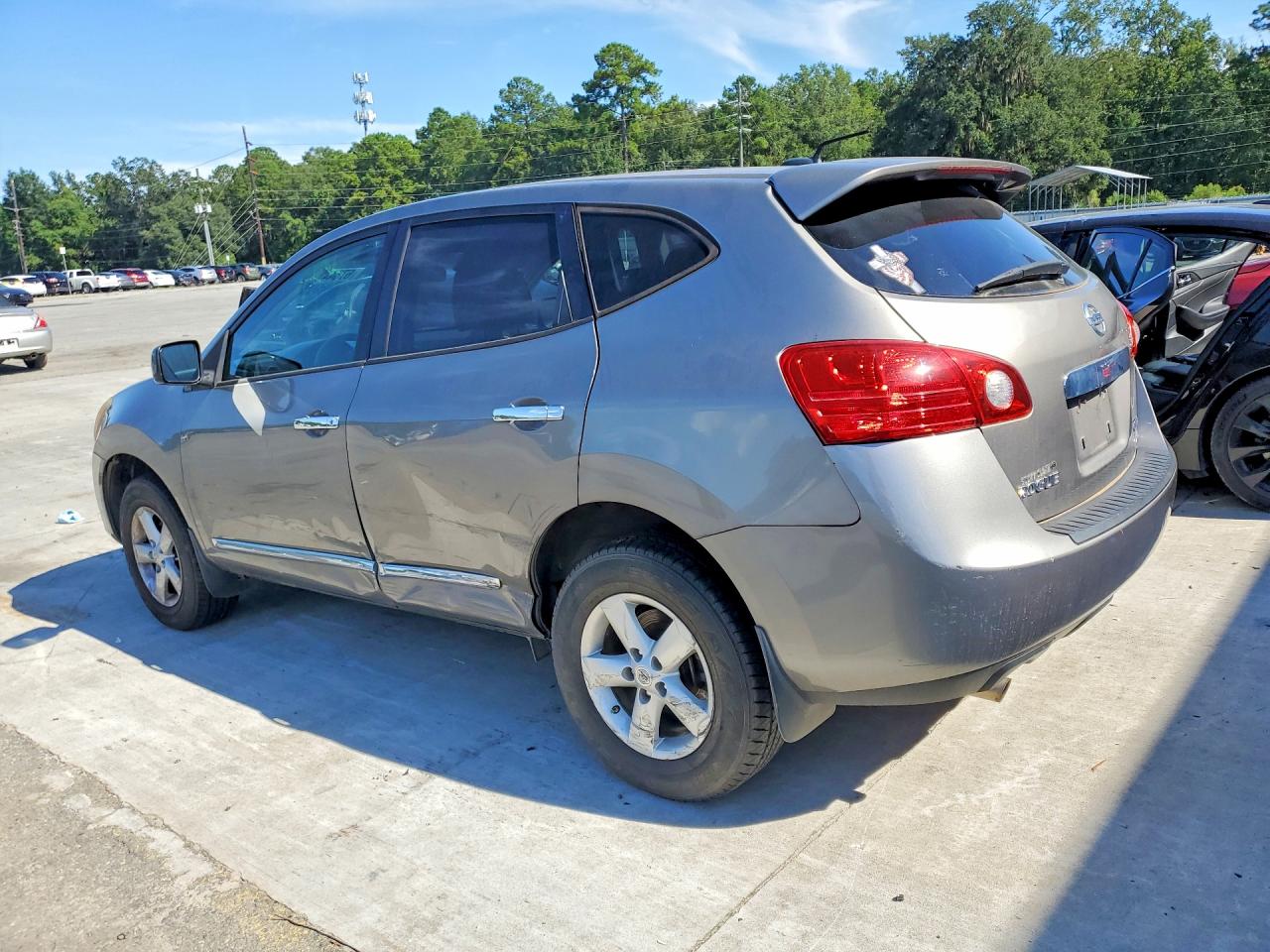 2013 Nissan Rogue S Silver vin: JN8AS5MV5DW601431