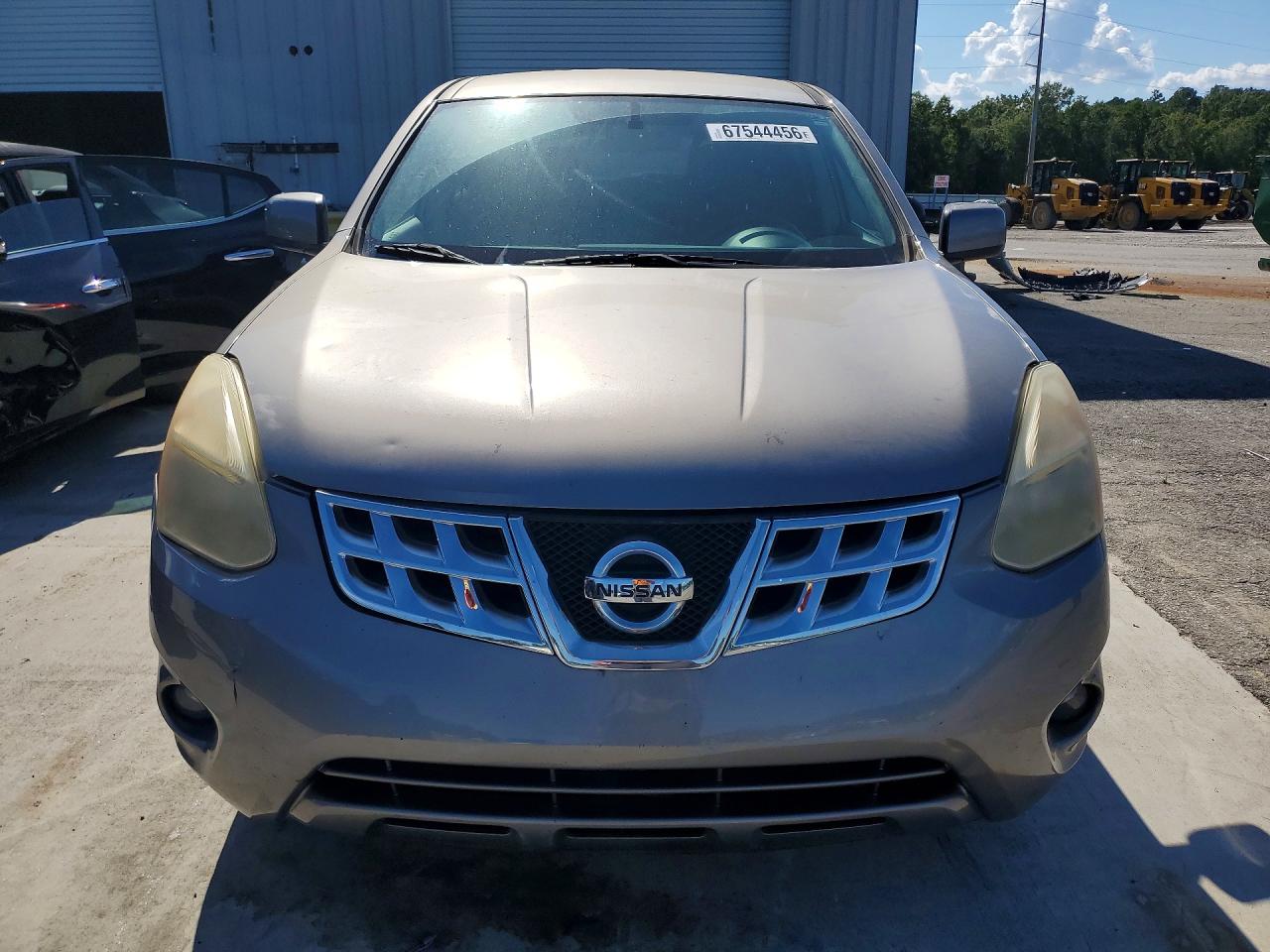 2013 Nissan Rogue S Silver vin: JN8AS5MV5DW601431
