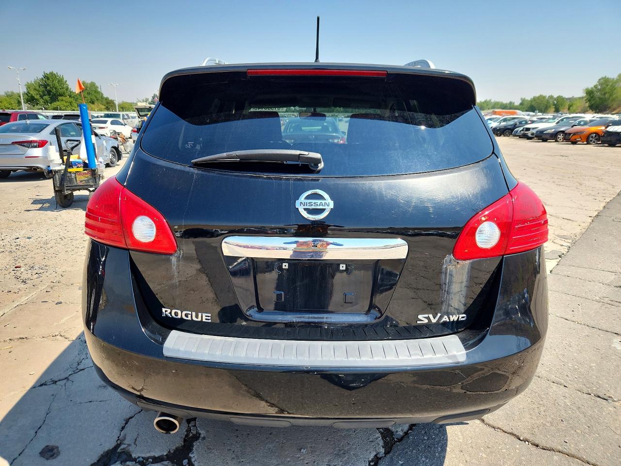 2013 Nissan Rogue S Черный vin: JN8AS5MV5DW606175