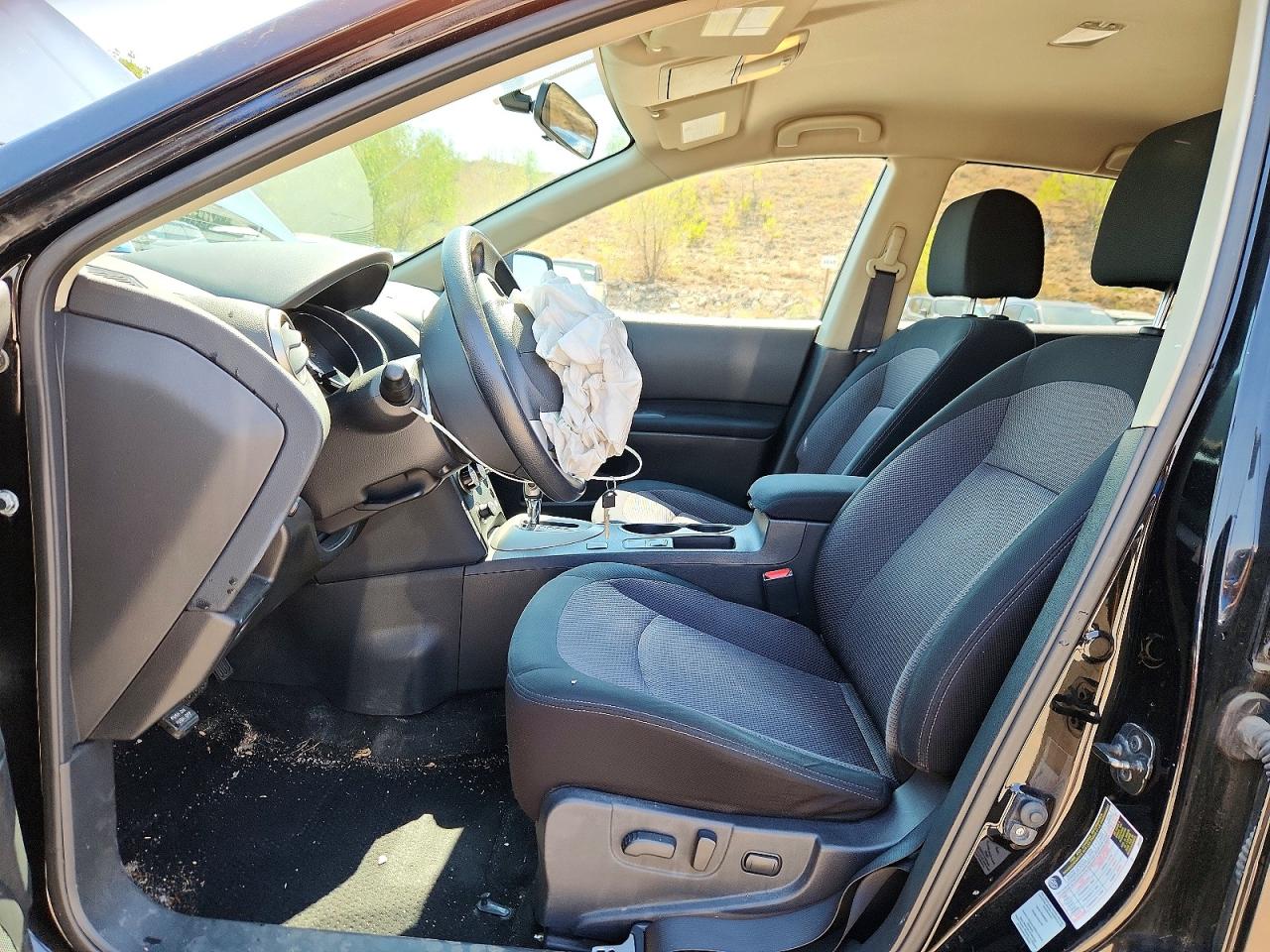 2013 Nissan Rogue S Черный vin: JN8AS5MV5DW606175