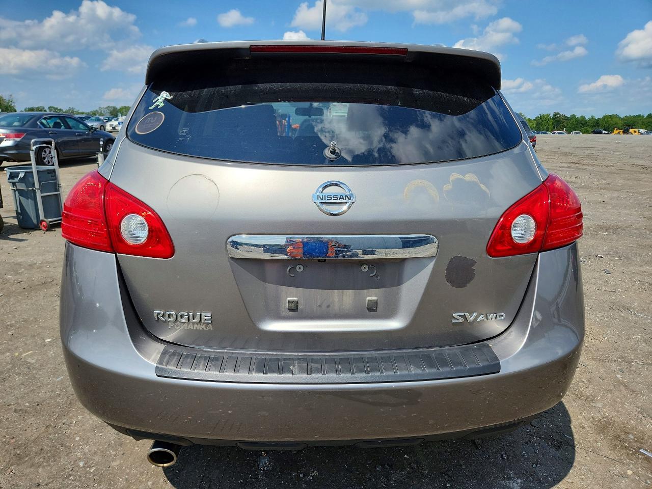 2013 Nissan Rogue S Gray vin: JN8AS5MV5DW607505