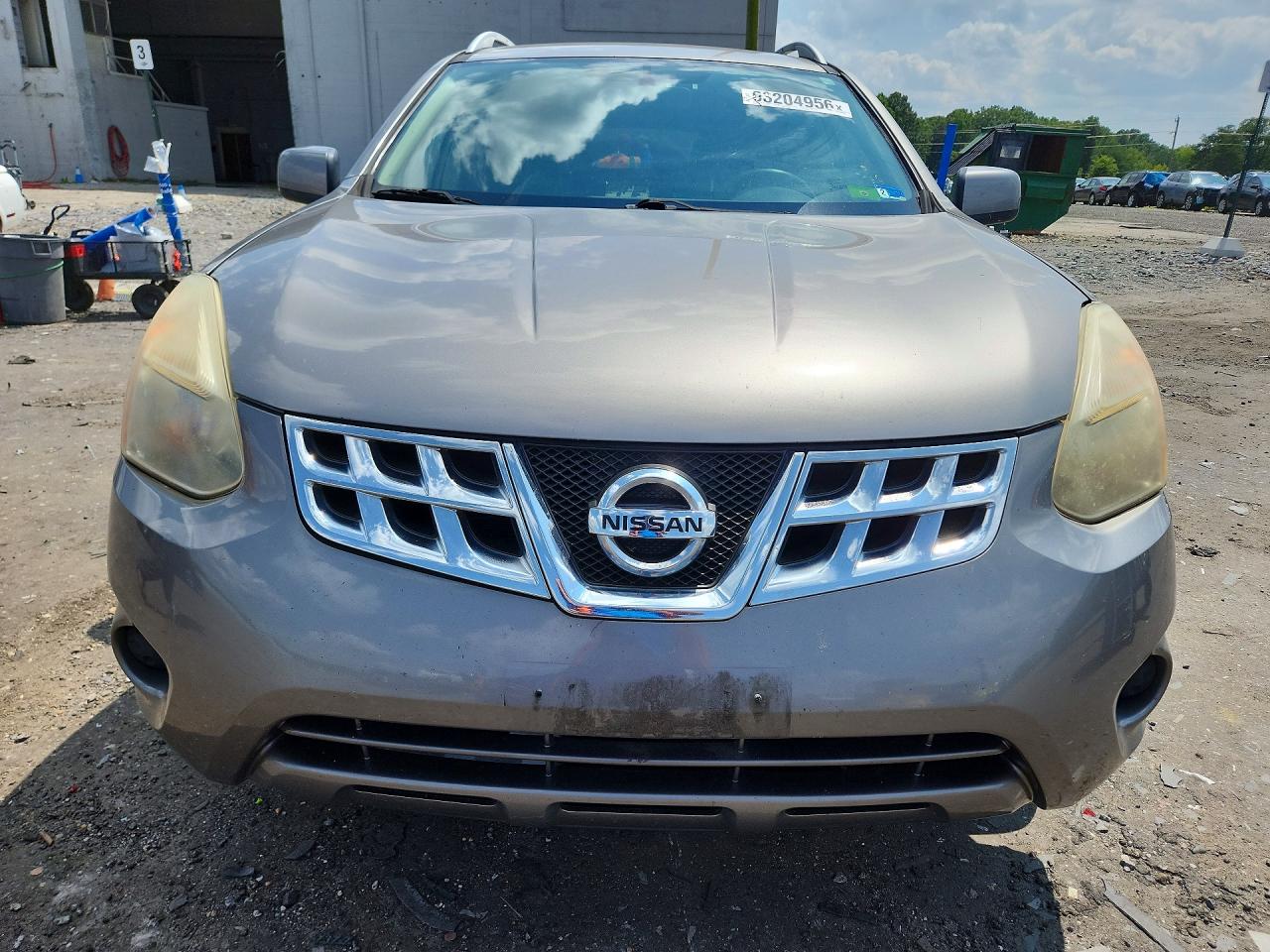 2013 Nissan Rogue S Gray vin: JN8AS5MV5DW607505
