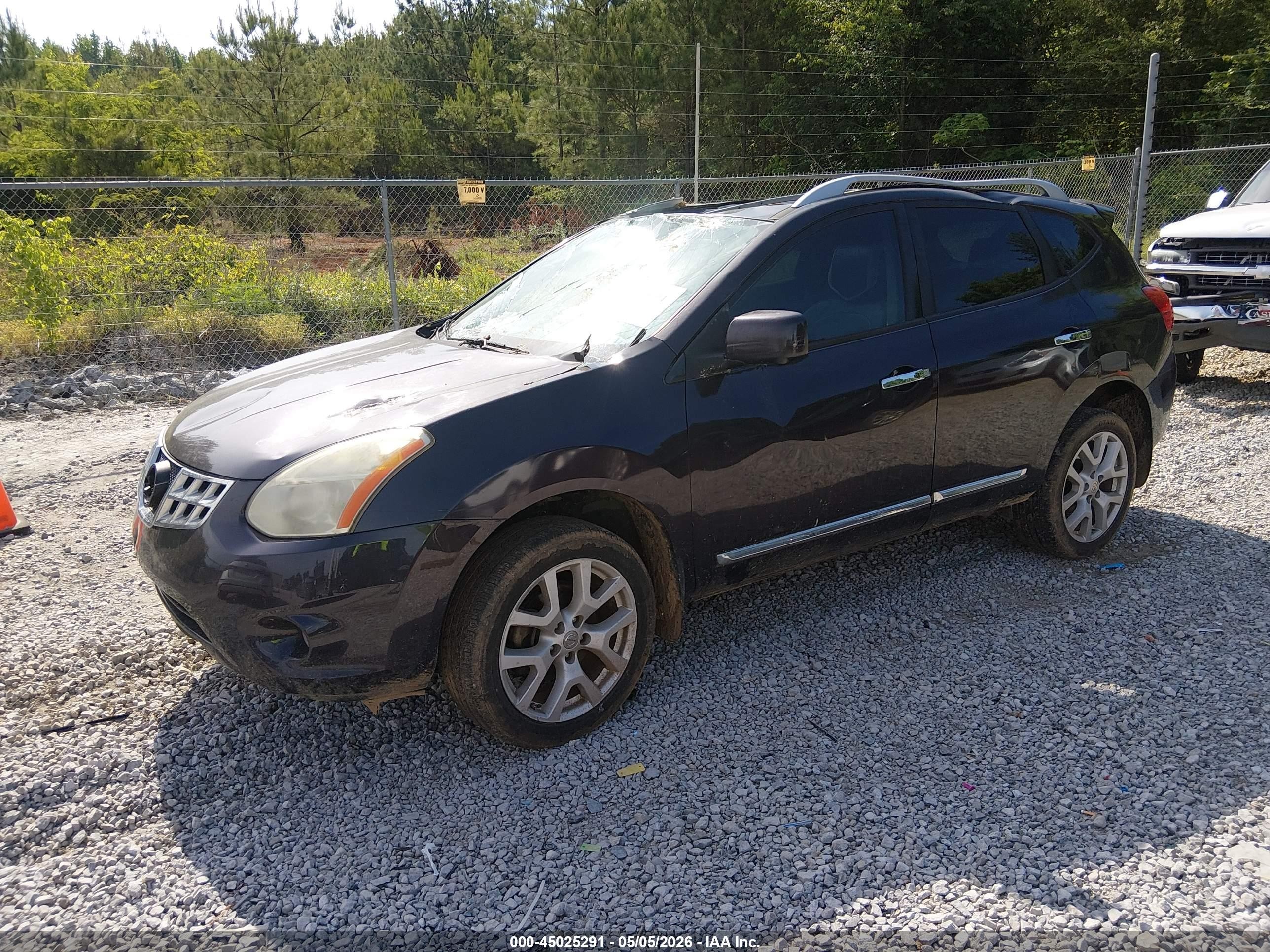 2013 Nissan Rogue Sv W/sl Pkg Purple vin: JN8AS5MV5DW610064