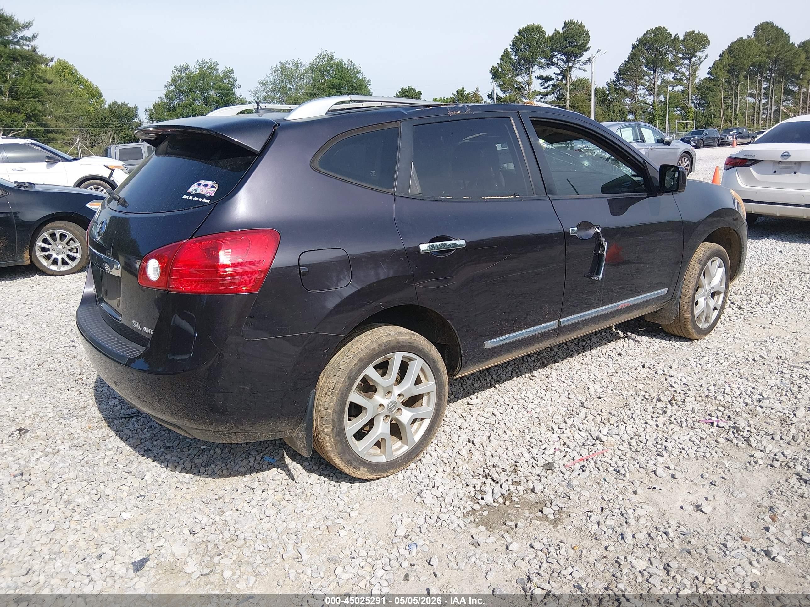 2013 Nissan Rogue Sv W/sl Pkg Purple vin: JN8AS5MV5DW610064