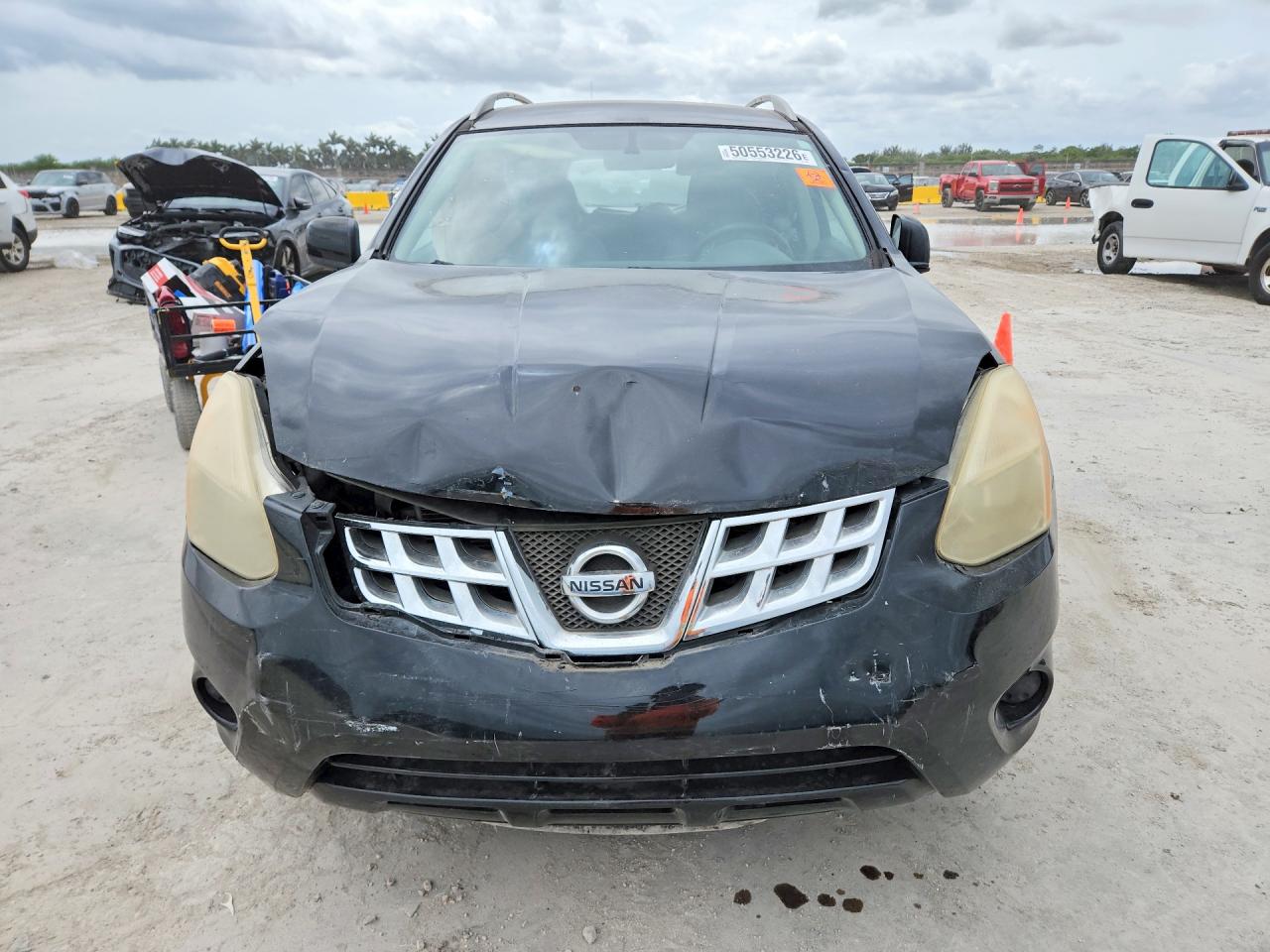 2013 Nissan Rogue S Черный vin: JN8AS5MV5DW610503