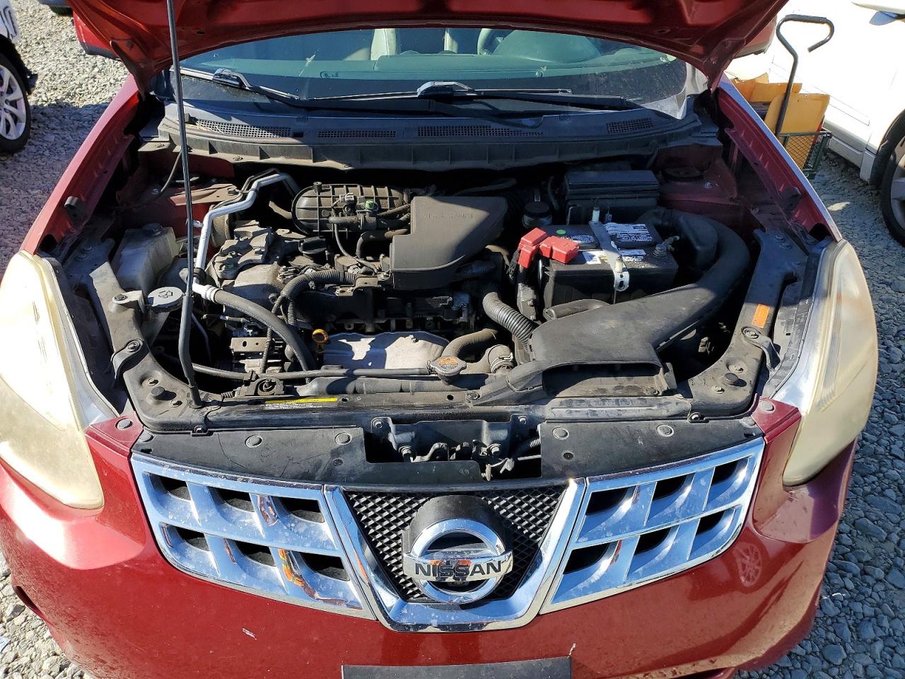 2013 Nissan Rogue S Красный vin: JN8AS5MV5DW611747