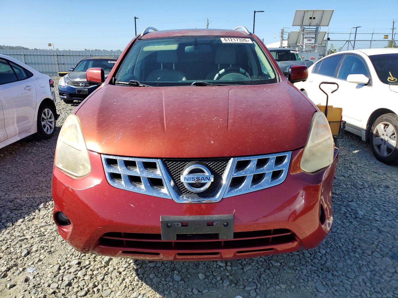 2013 Nissan Rogue S Красный vin: JN8AS5MV5DW611747