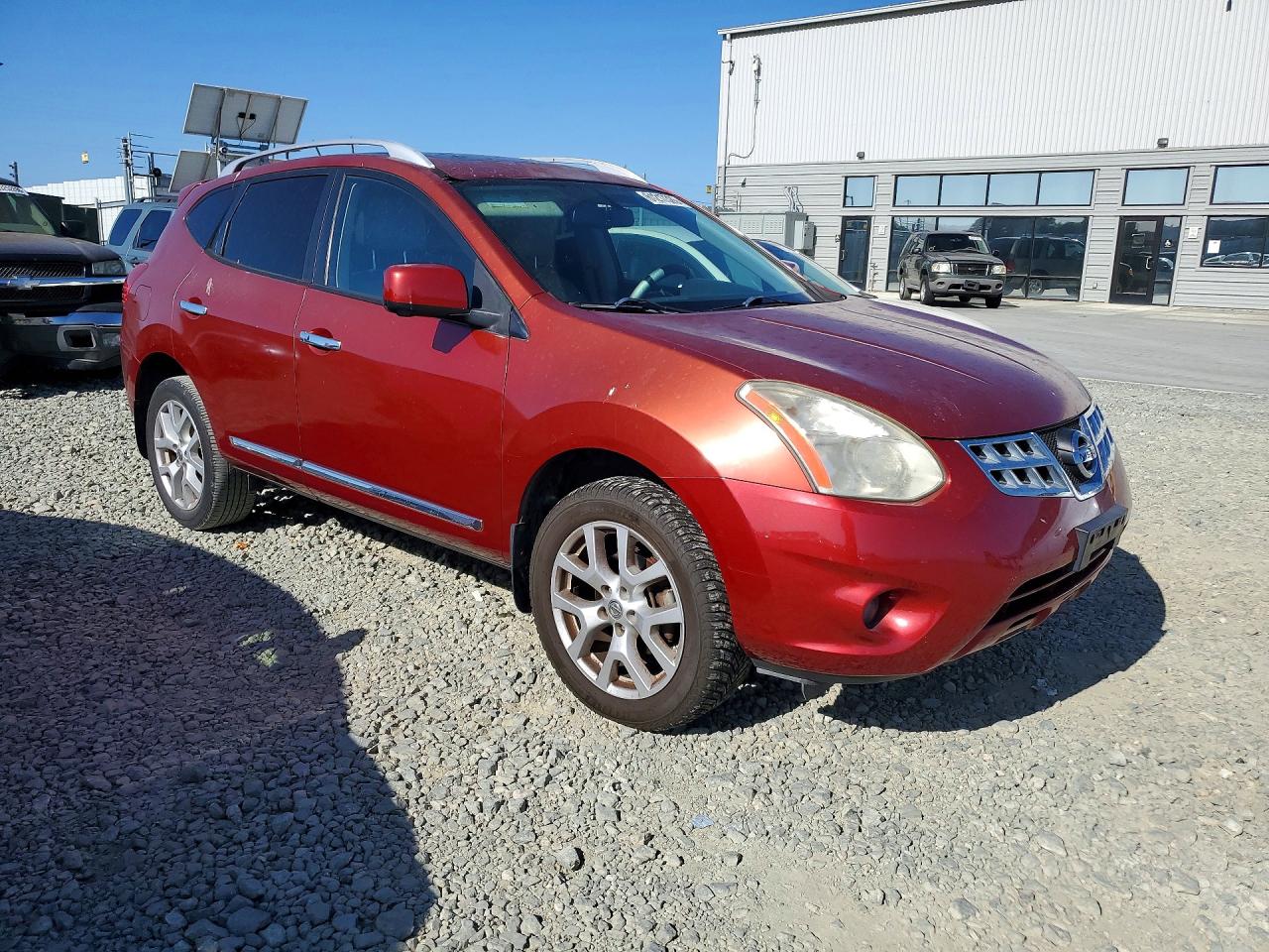 2013 Nissan Rogue S Красный vin: JN8AS5MV5DW611747