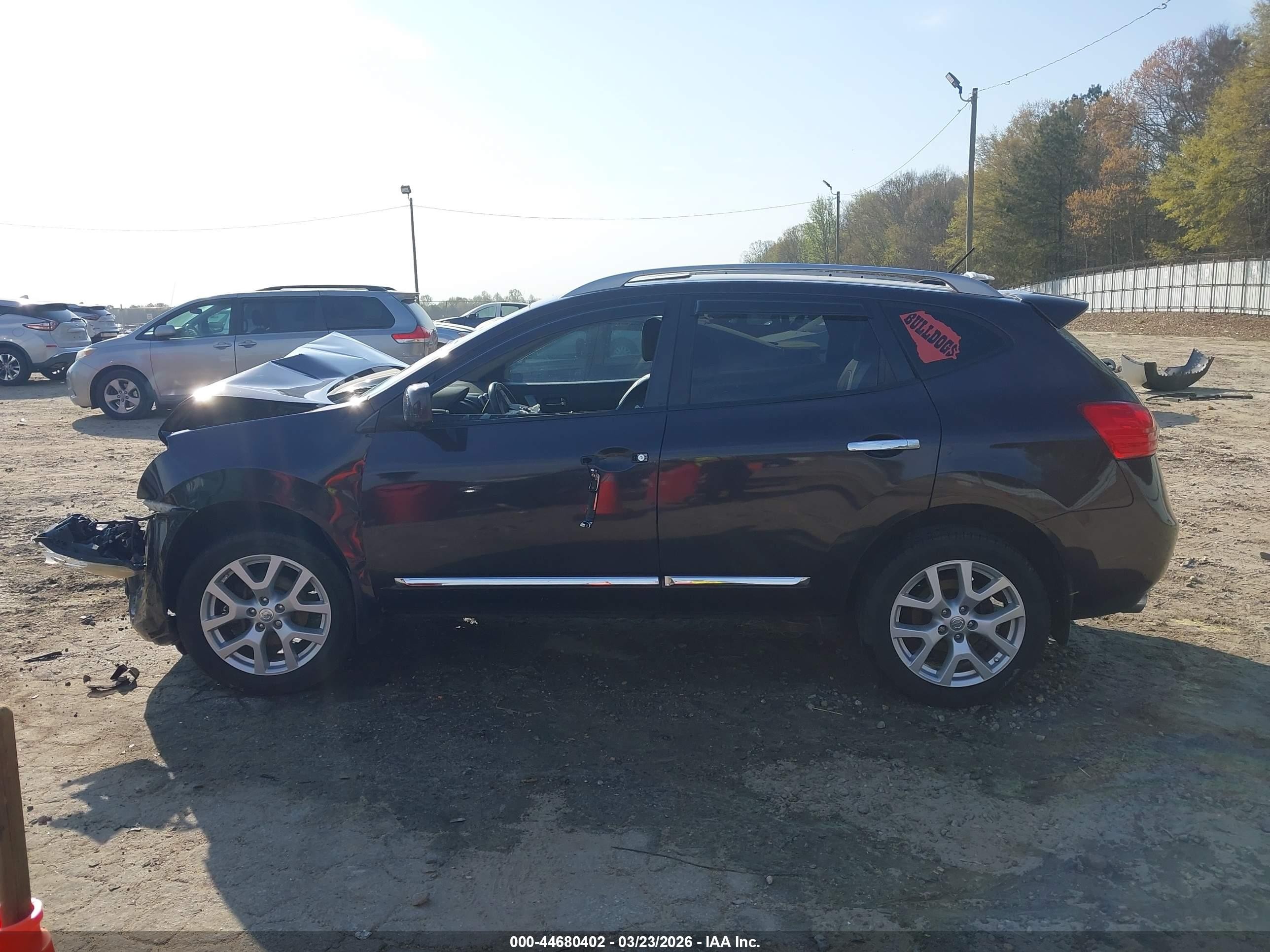 2013 Nissan Rogue Sv W/sl Pkg Gray vin: JN8AS5MV5DW614177