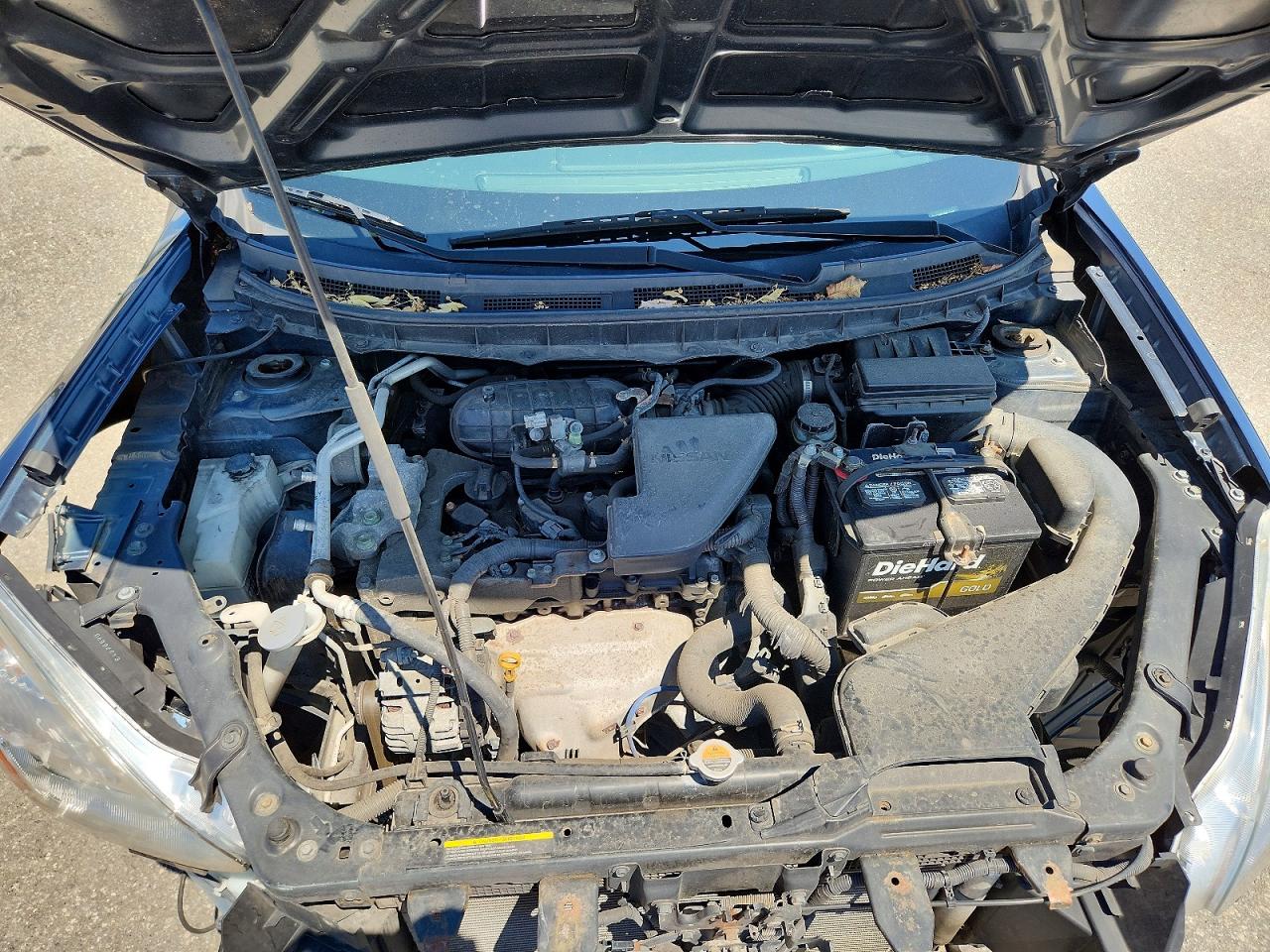 2013 Nissan Rogue S Синий vin: JN8AS5MV5DW616107