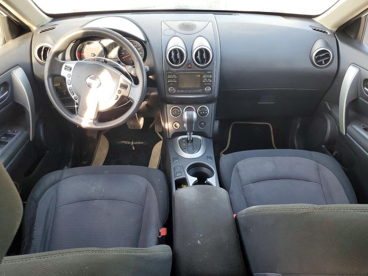 2013 Nissan Rogue S White vin: JN8AS5MV5DW624434