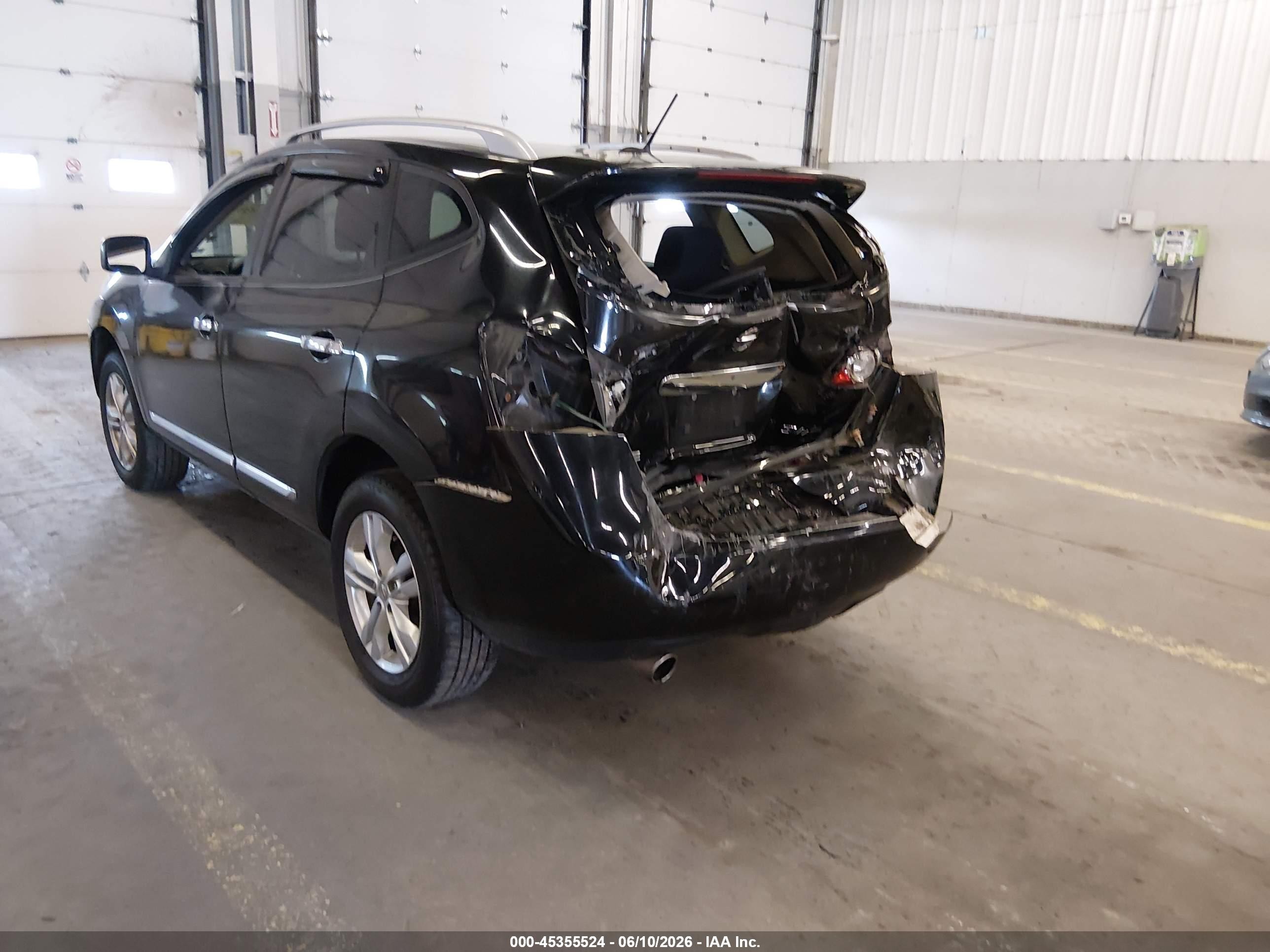2013 Nissan Rogue Sv Black vin: JN8AS5MV5DW629097