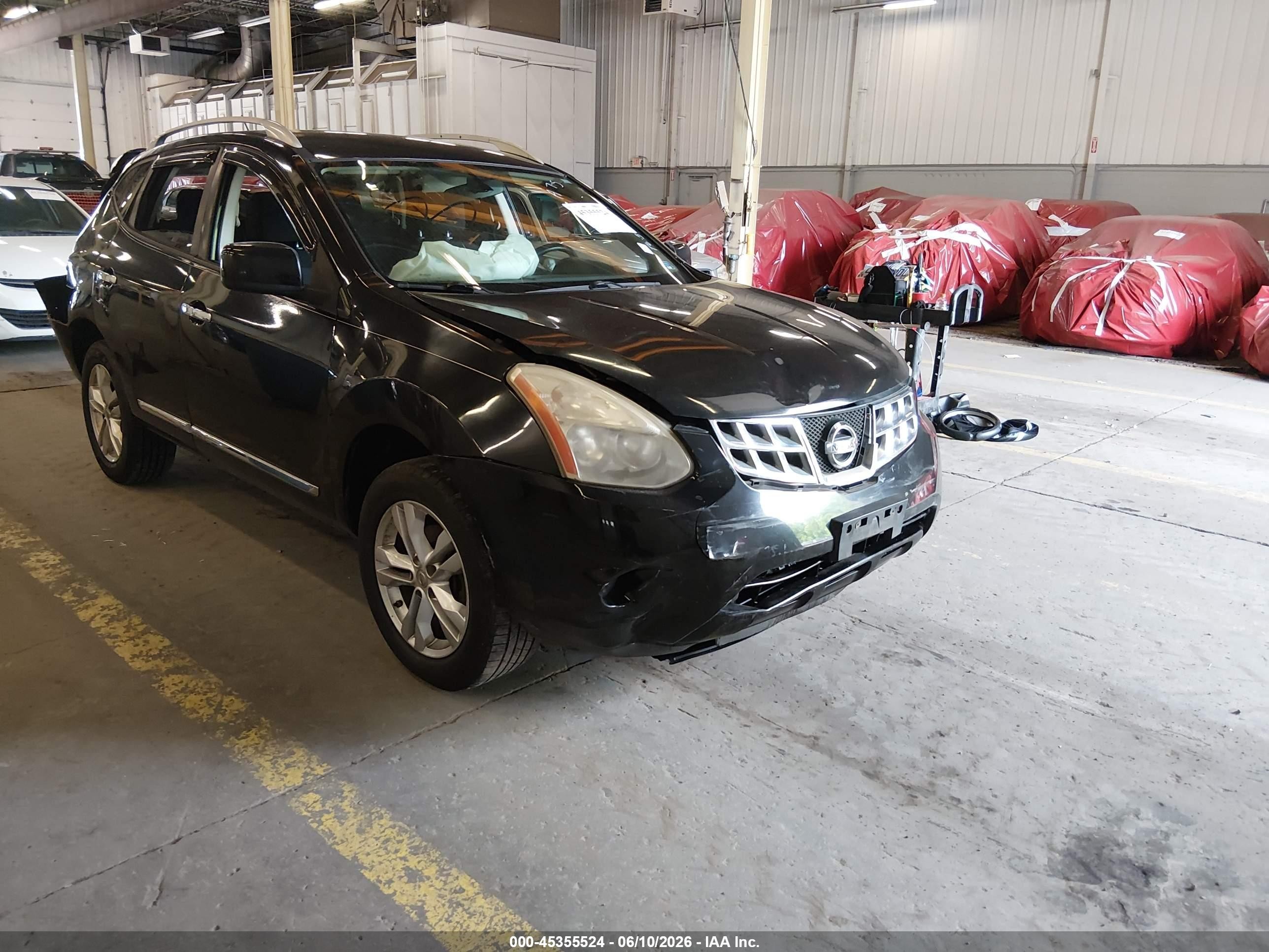 2013 Nissan Rogue Sv Black vin: JN8AS5MV5DW629097