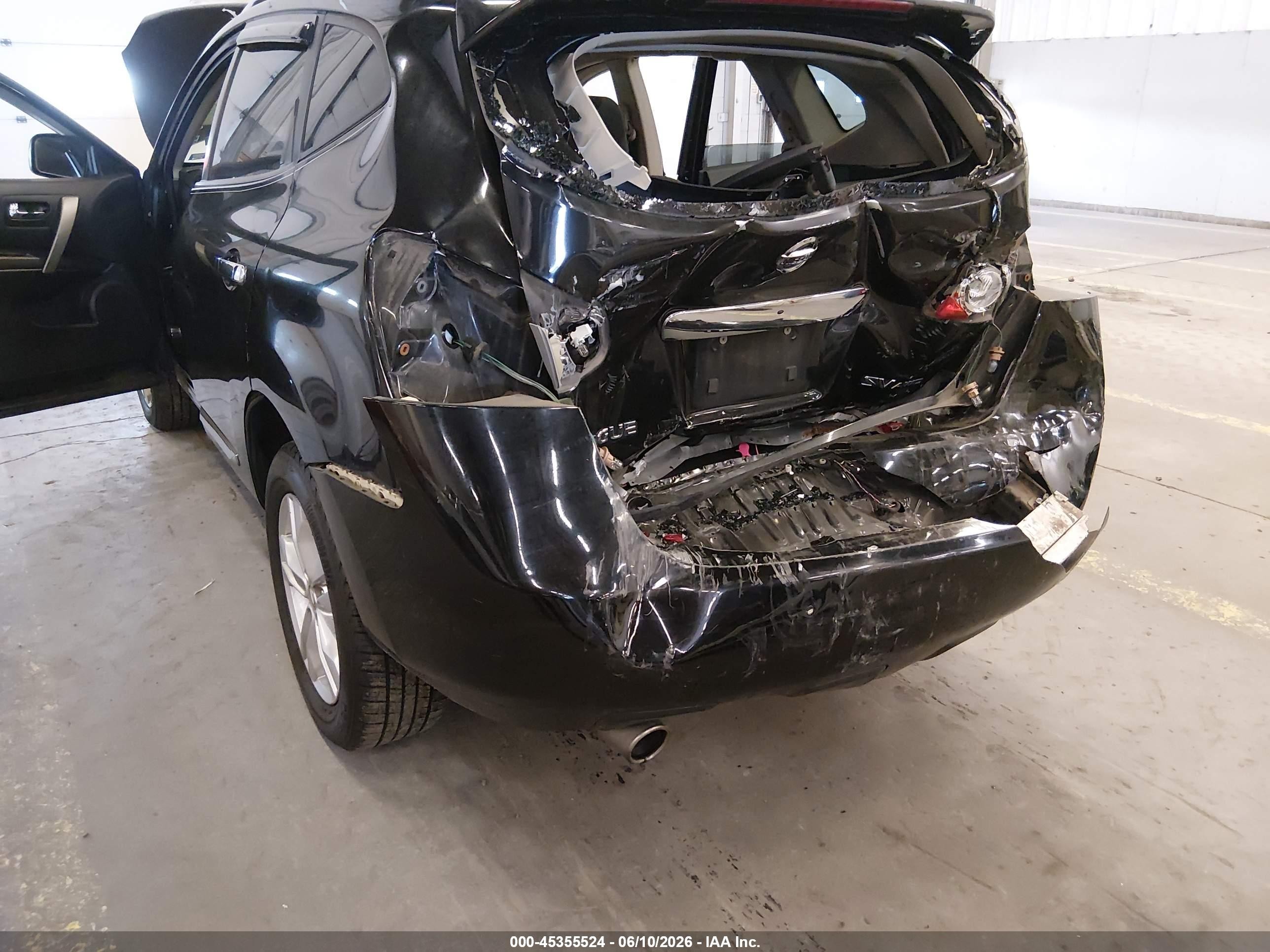 2013 Nissan Rogue Sv Black vin: JN8AS5MV5DW629097