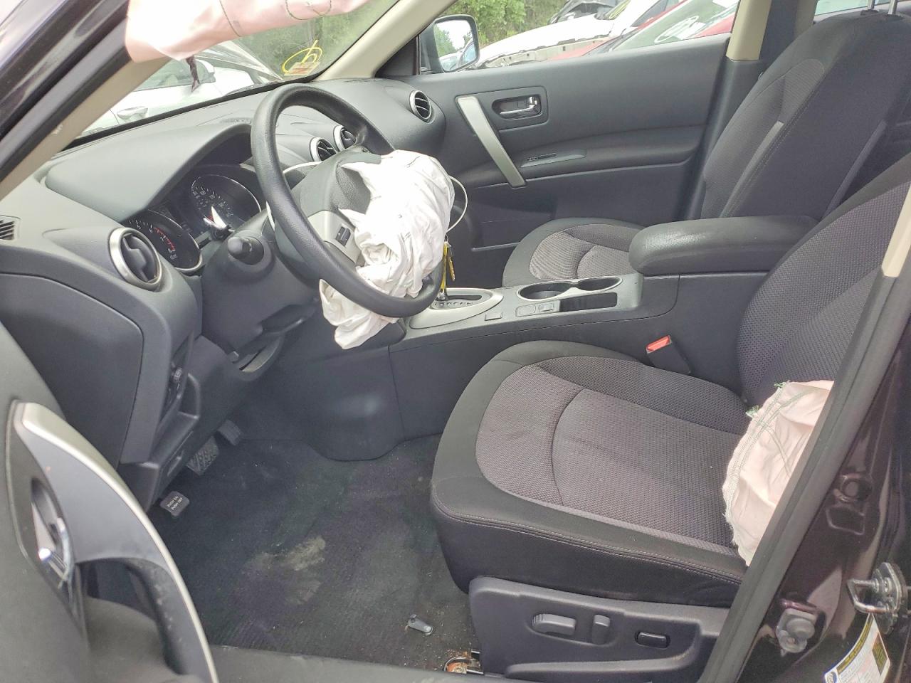 2013 Nissan Rogue S Black vin: JN8AS5MV5DW635790
