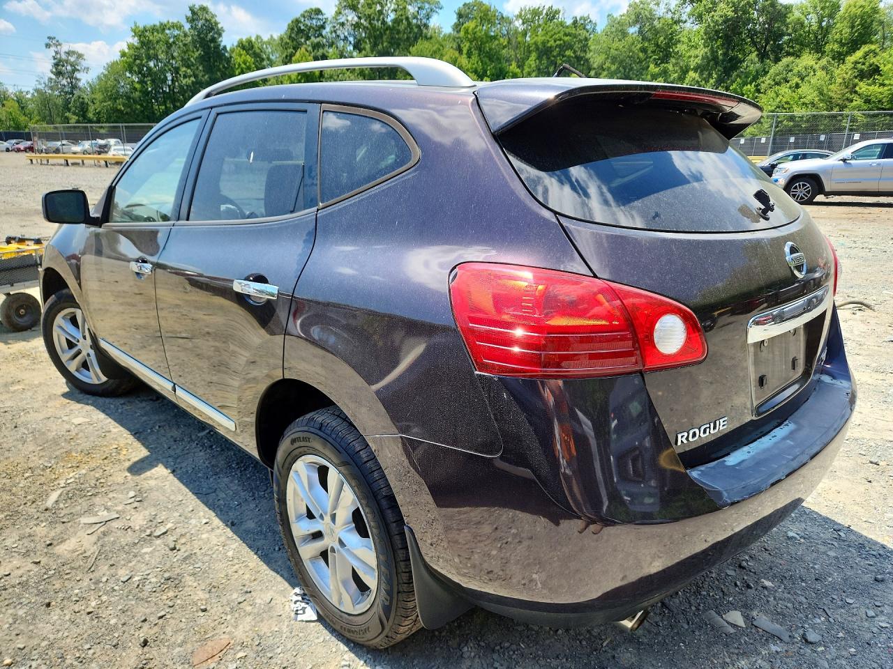 2013 Nissan Rogue S Black vin: JN8AS5MV5DW635790