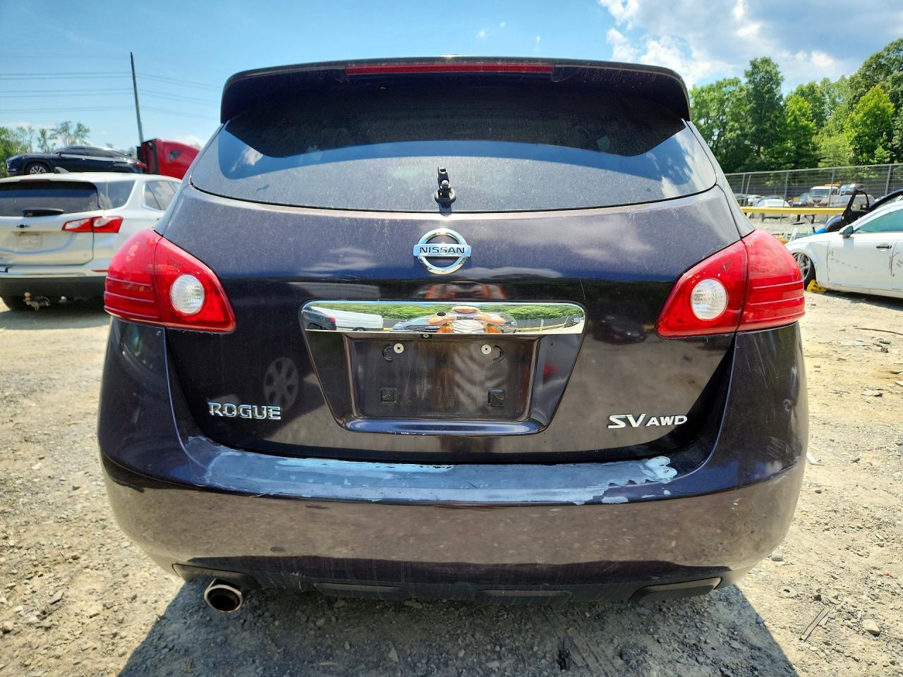 2013 Nissan Rogue S Black vin: JN8AS5MV5DW635790