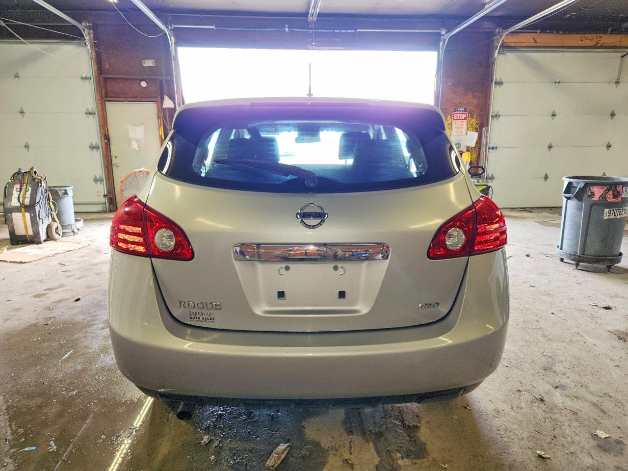 2013 Nissan Rogue S Silver vin: JN8AS5MV5DW641623