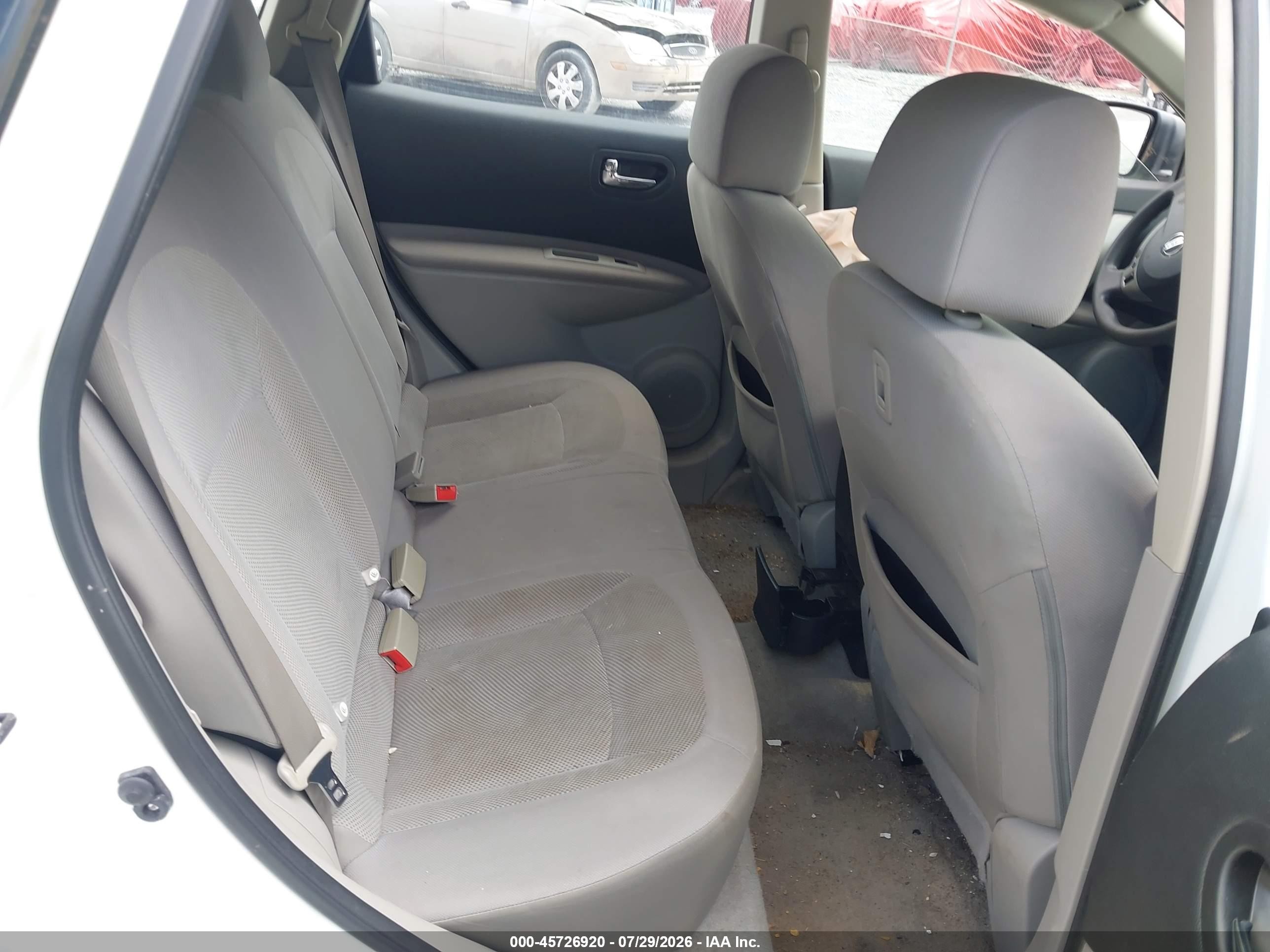 2013 Nissan Rogue S Белый vin: JN8AS5MV5DW649415