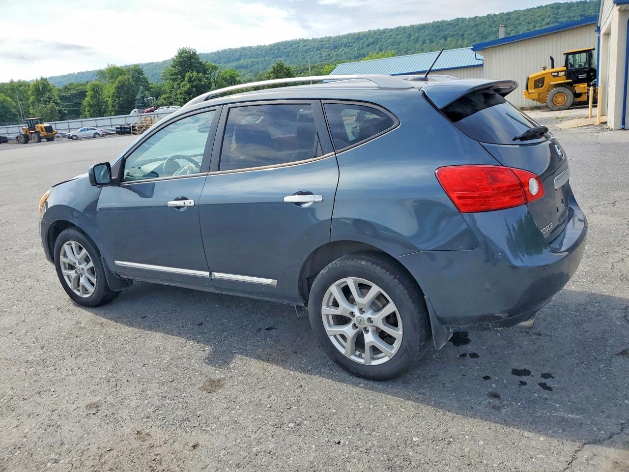 2013 Nissan Rogue S Blue vin: JN8AS5MV5DW657983