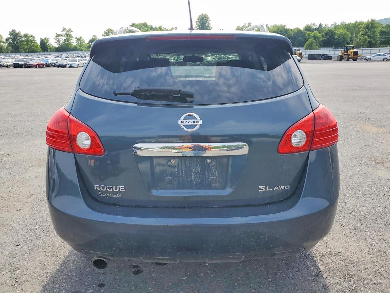 2013 Nissan Rogue S Blue vin: JN8AS5MV5DW657983