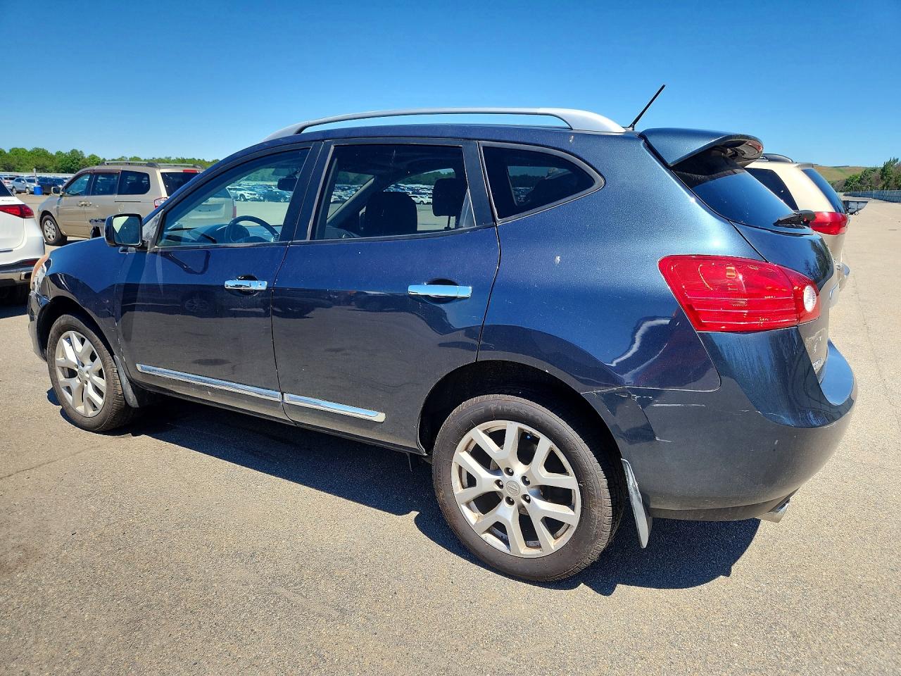 2013 Nissan Rogue S Синий vin: JN8AS5MV5DW658213
