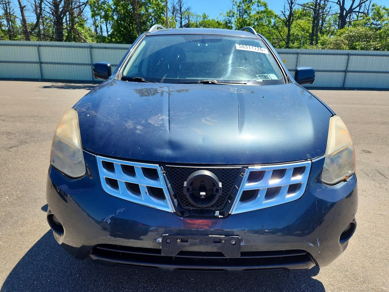 2013 Nissan Rogue S Синий vin: JN8AS5MV5DW658213